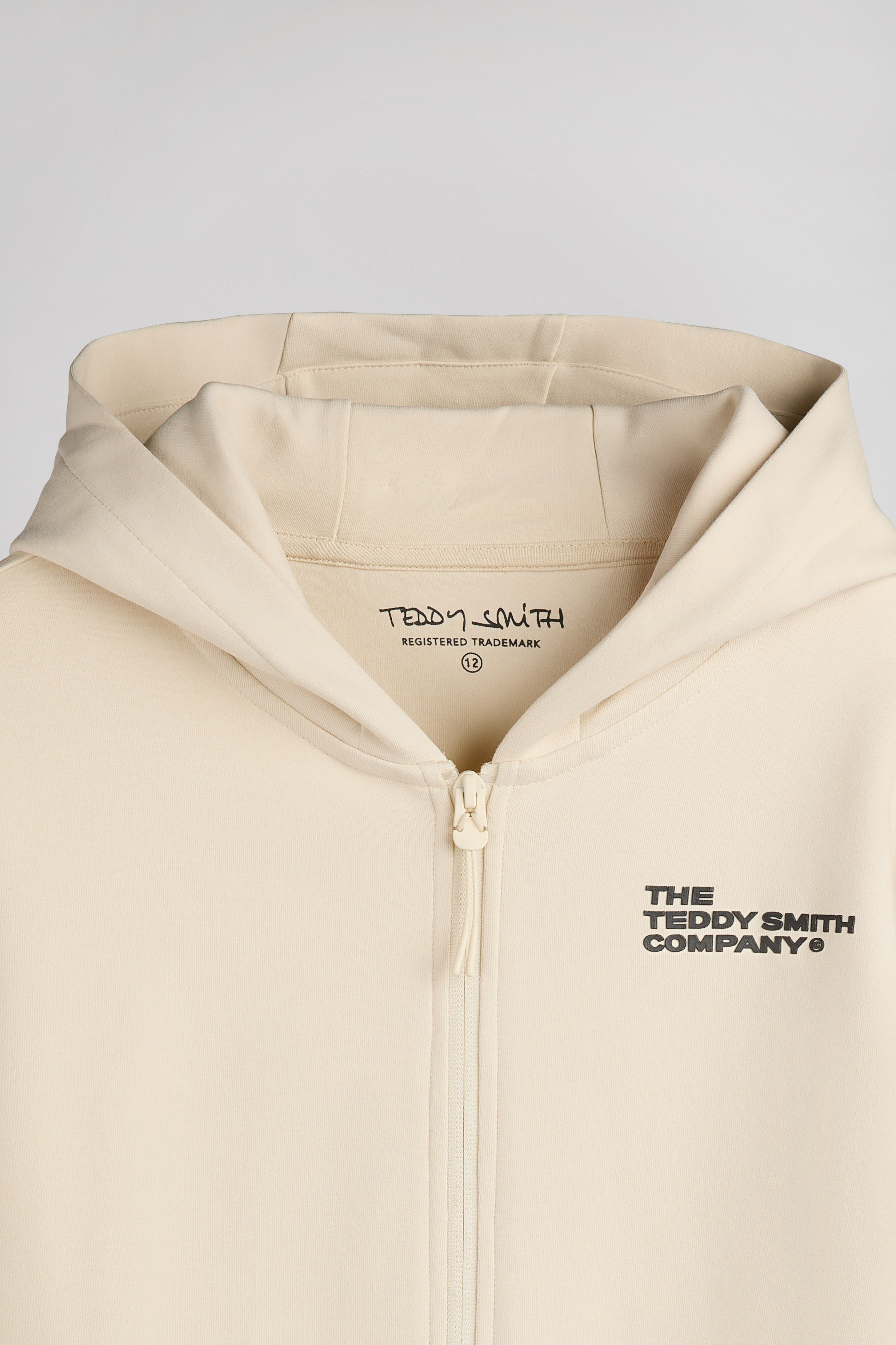 Teddy Smith Giclass Company gilet garçon crème coton