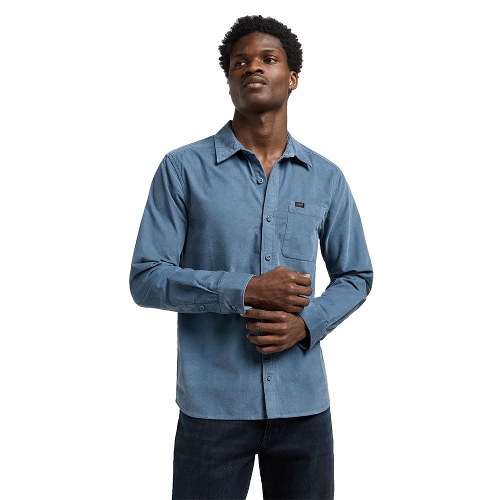 Lee Leesure Shirt chemise homme indigo coupe regular