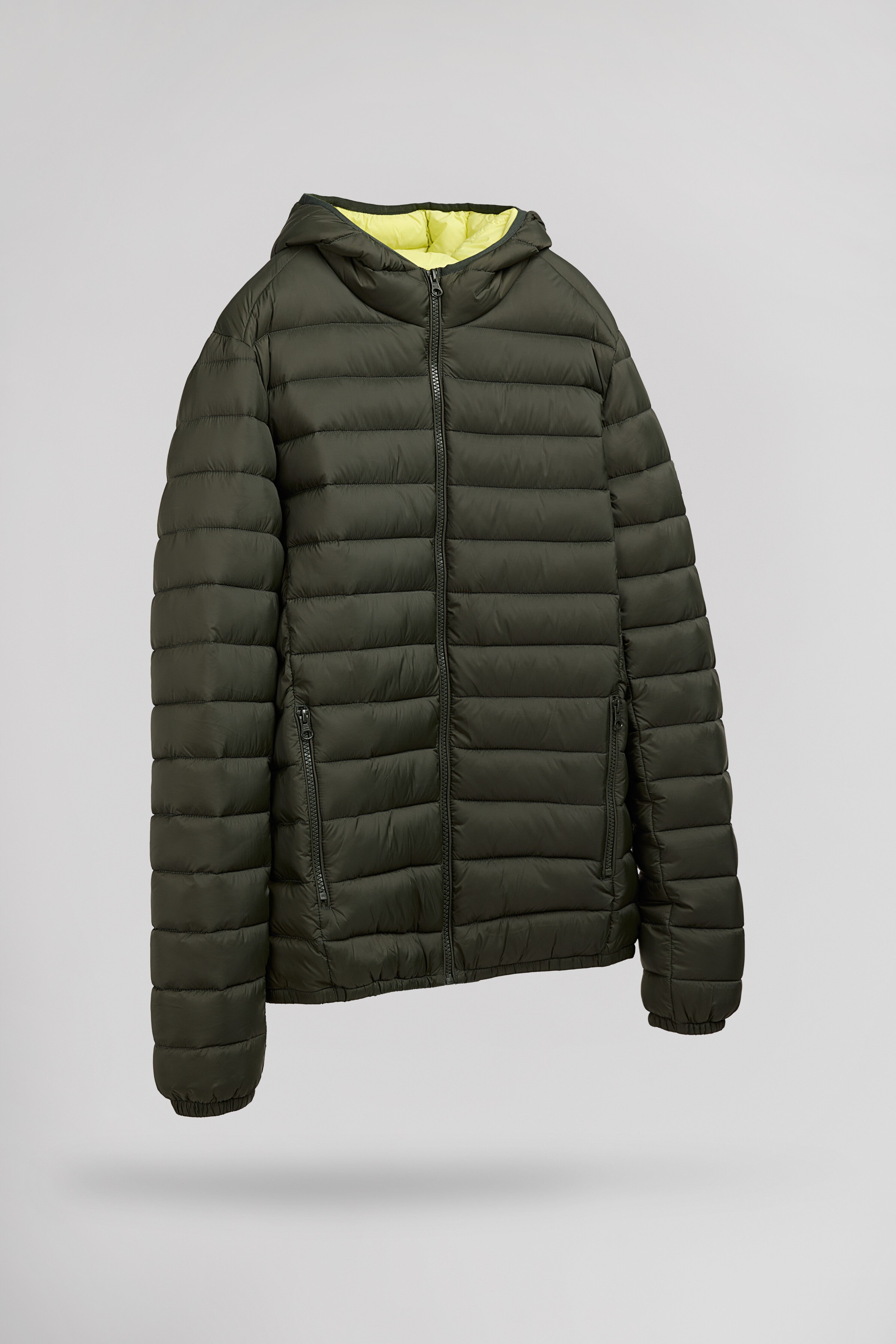 Teddy Smith Blighter doudoune capuche deep kaki homme