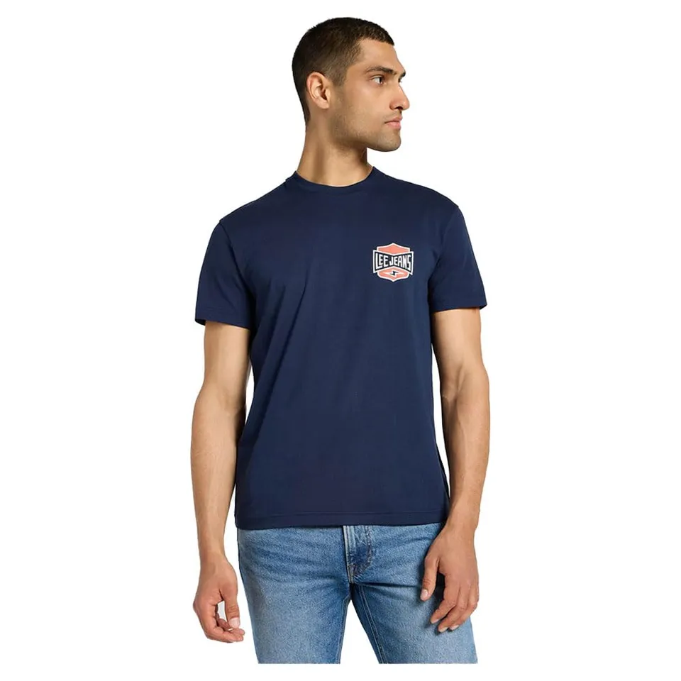 Lee SS Relaxed Tee t-shirt homme XL indigo décontracté