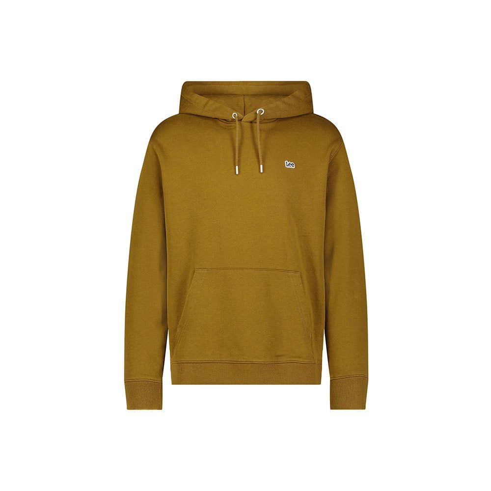 Lee Plain Hoodie sweat capuche homme noir XXL molleton
