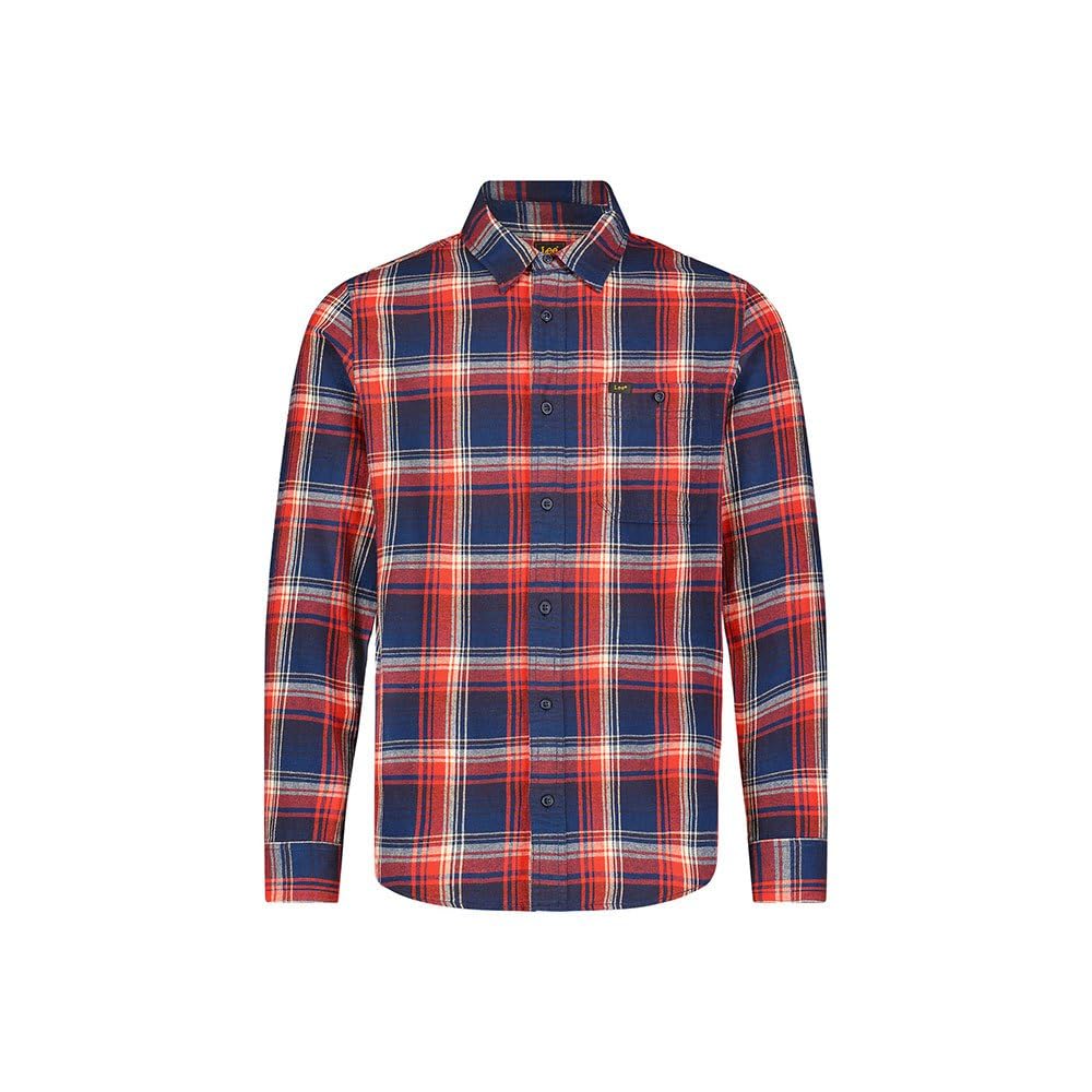 Lee Leesure chemise regular Mercantile Green coton homme