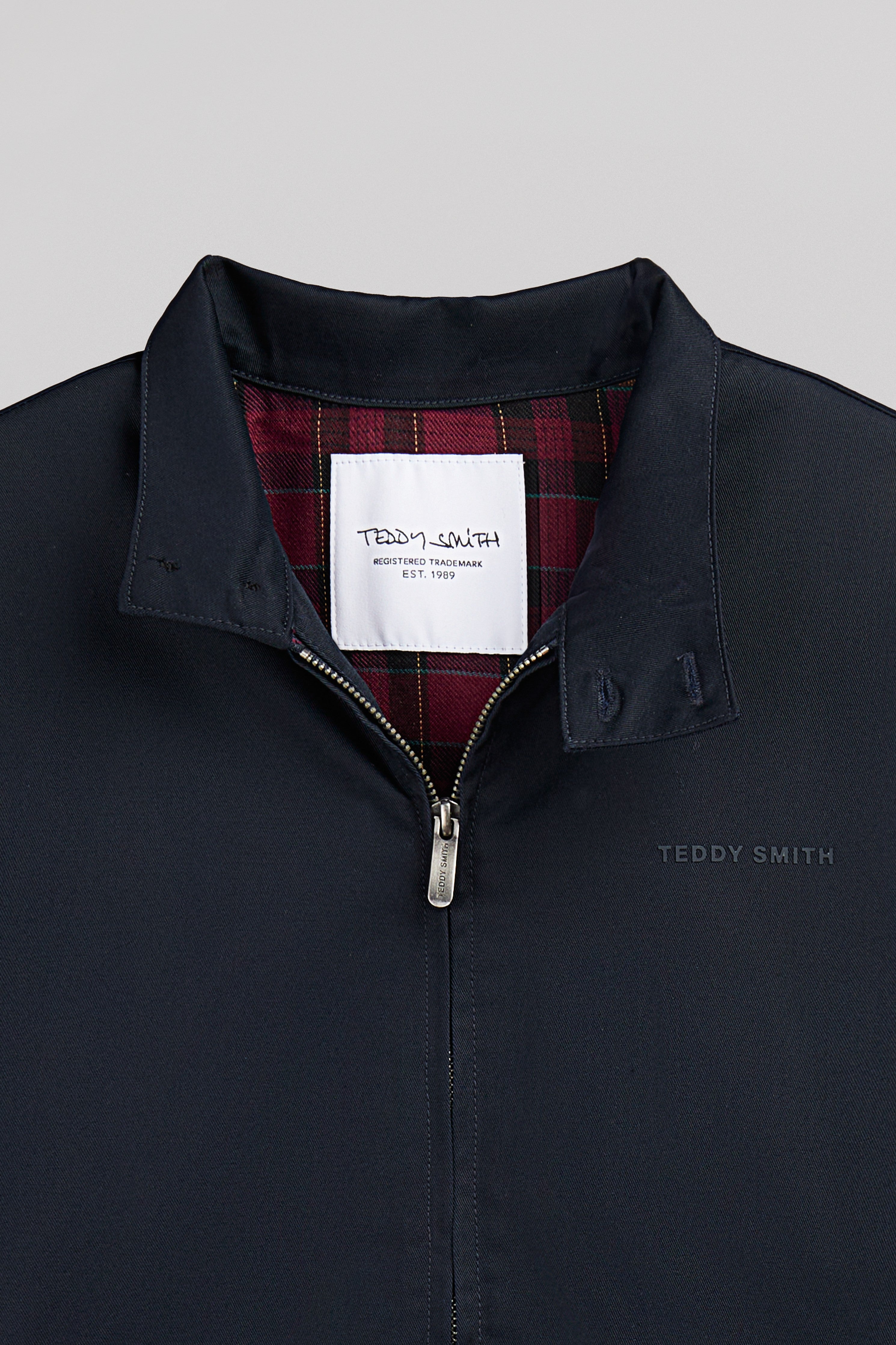 Teddy Smith Sanson 2 blouson bleu marine homme