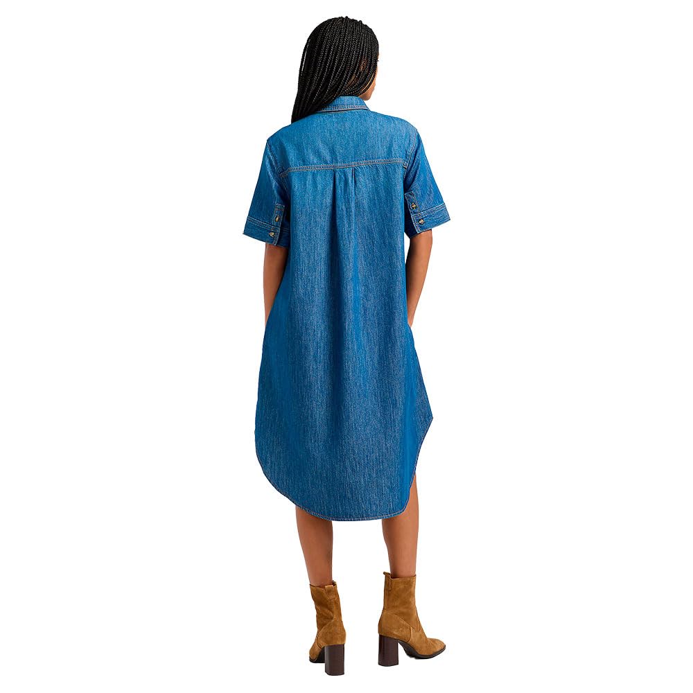 Lee All Purpose A Line Dress robe Fast Talk denim