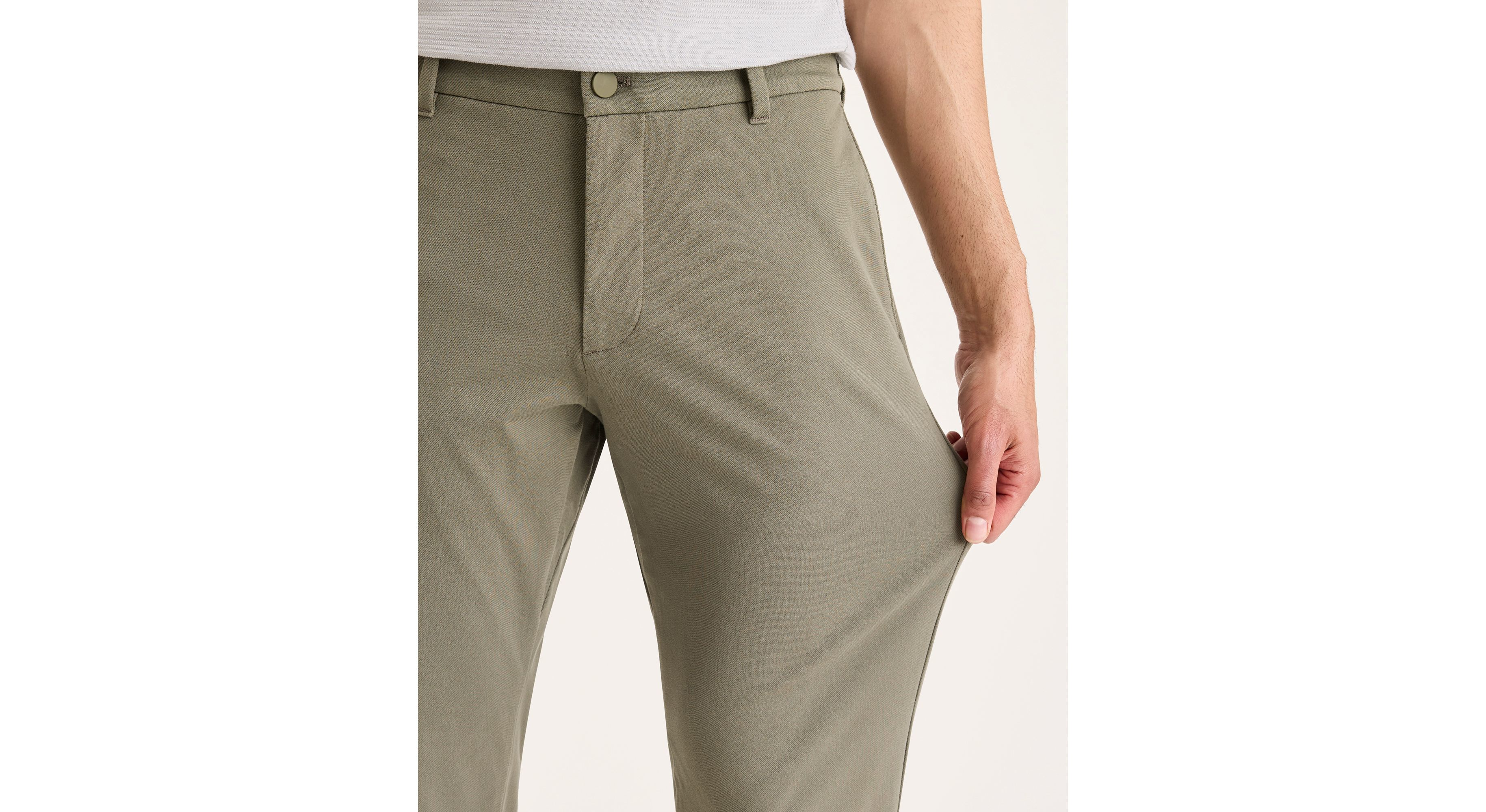 Dockers Go Activeflex chino homme slim vert camo