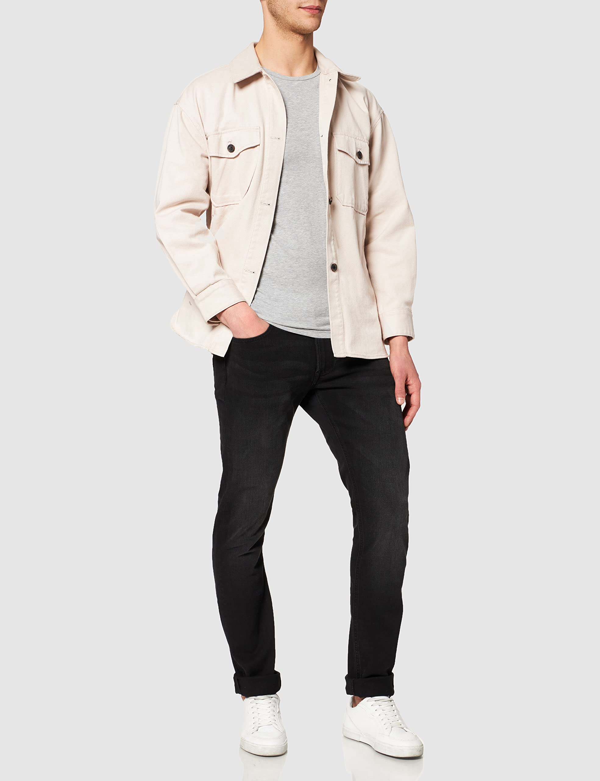 Lee Luke Jean Slim Homme Noir 31/32