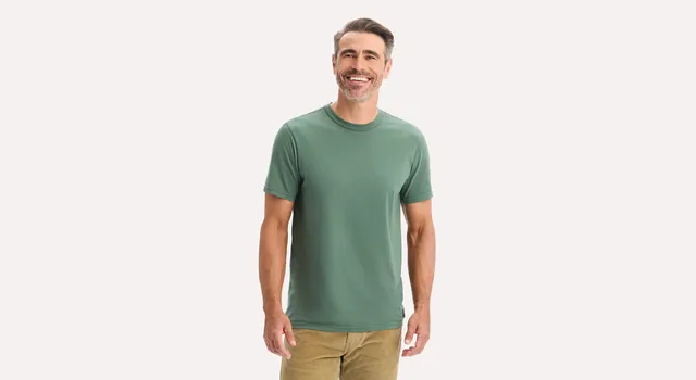 Dockers Original Tee Slim Fit t-shirt vert coton