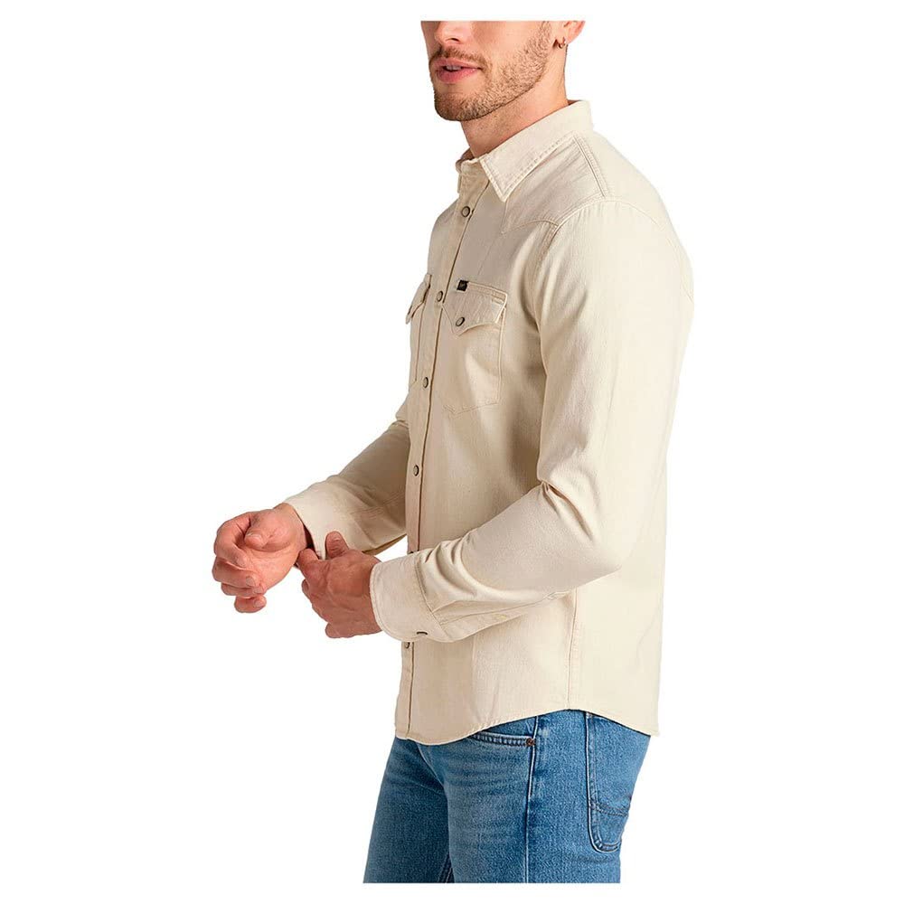 Lee Regular Western t-shirt homme écru coton