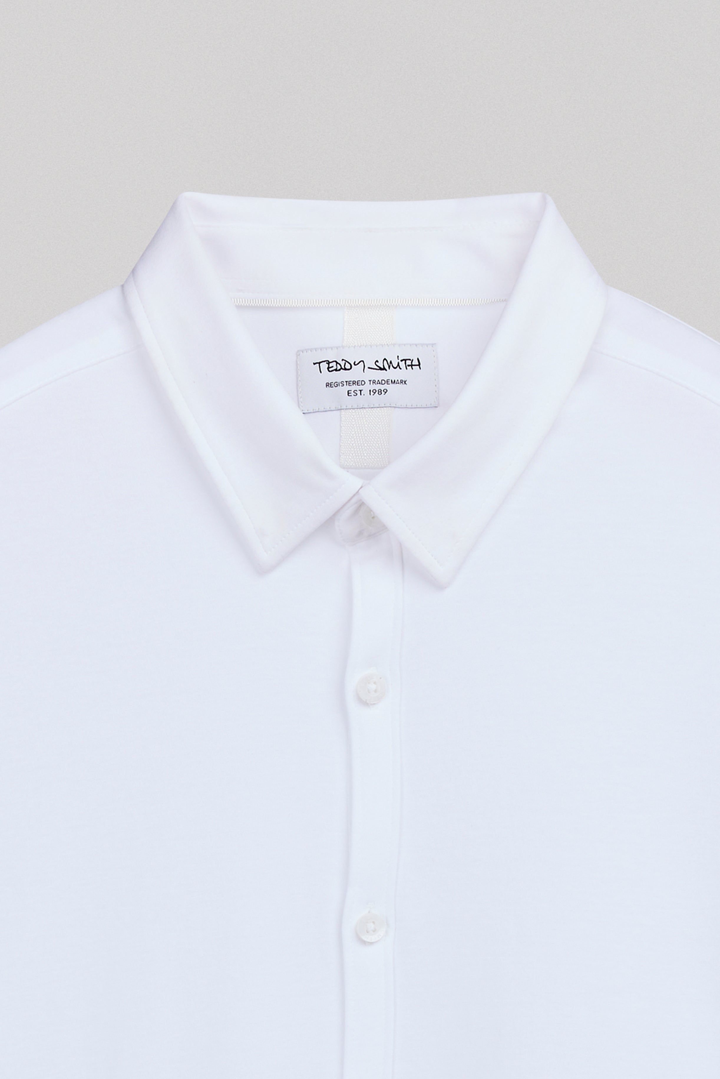 Teddy Smith C-Donovan ML chemise blanche coton
