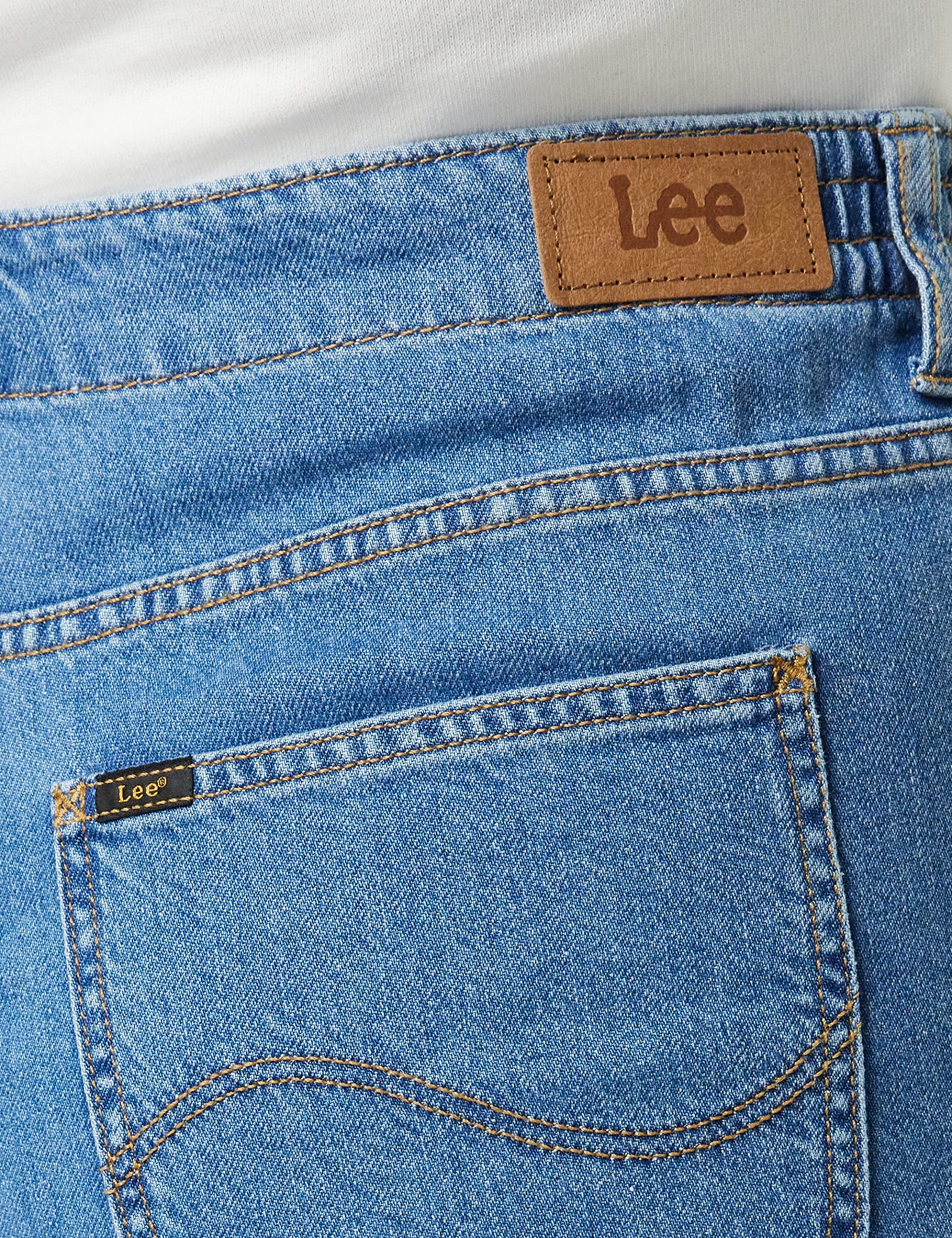 Lee Stella T jean femme élastiqué coupe droite