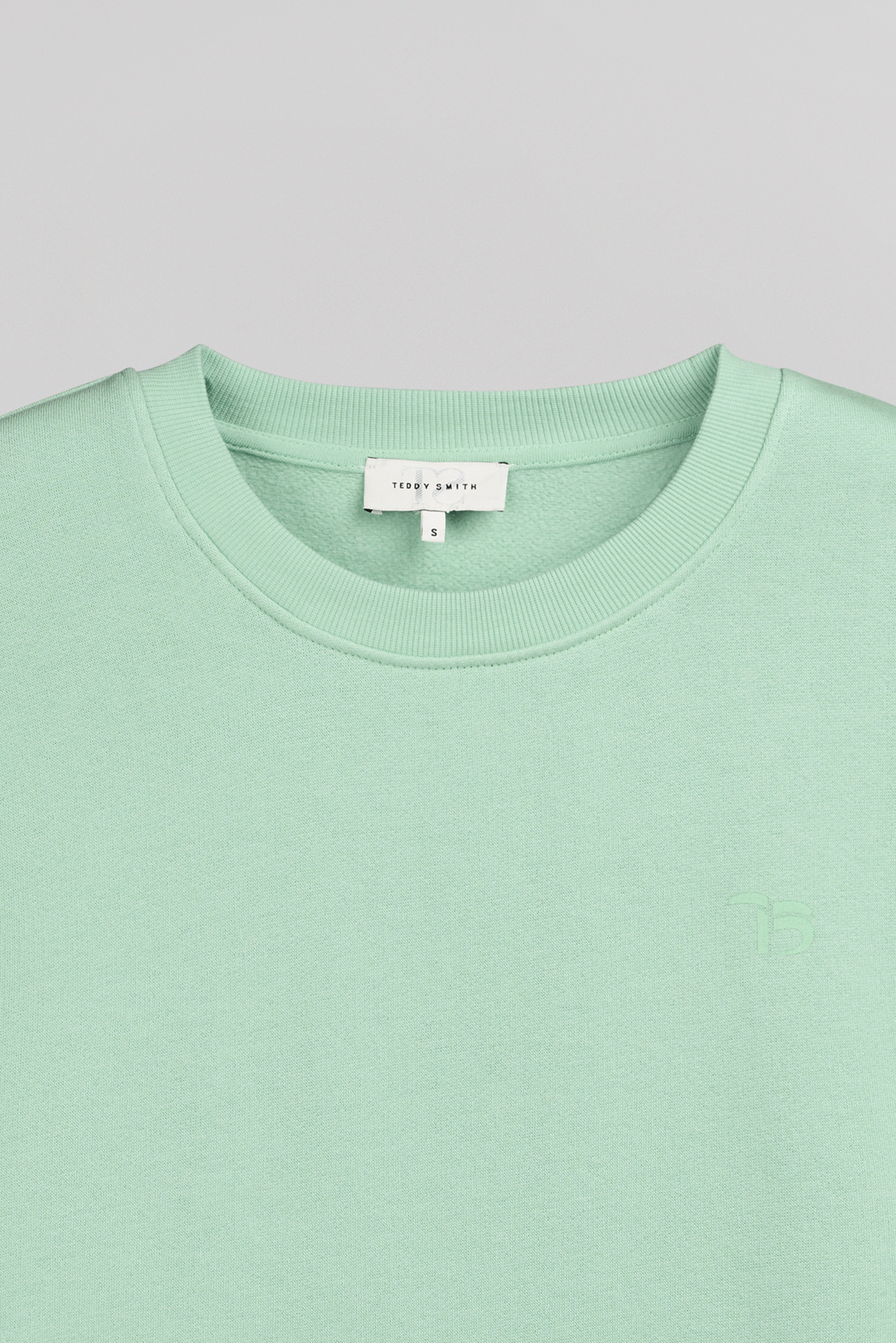 Teddy Smith S-Lucile sweat femme vert menthe molleton