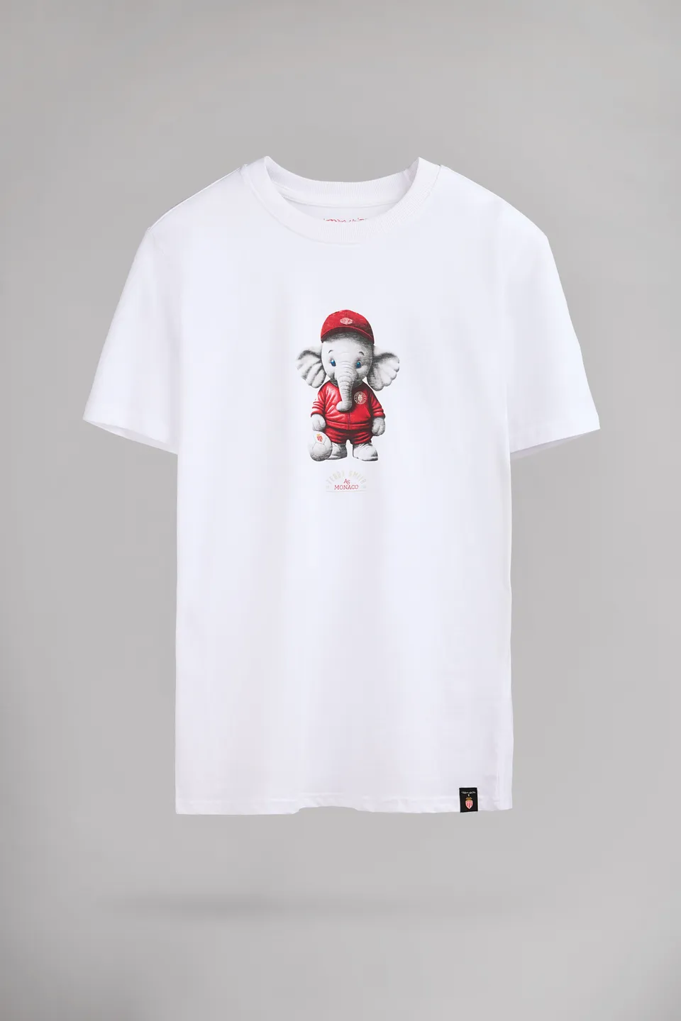 Teddy Smith T-Mascotte MC t-shirt blanc Monaco