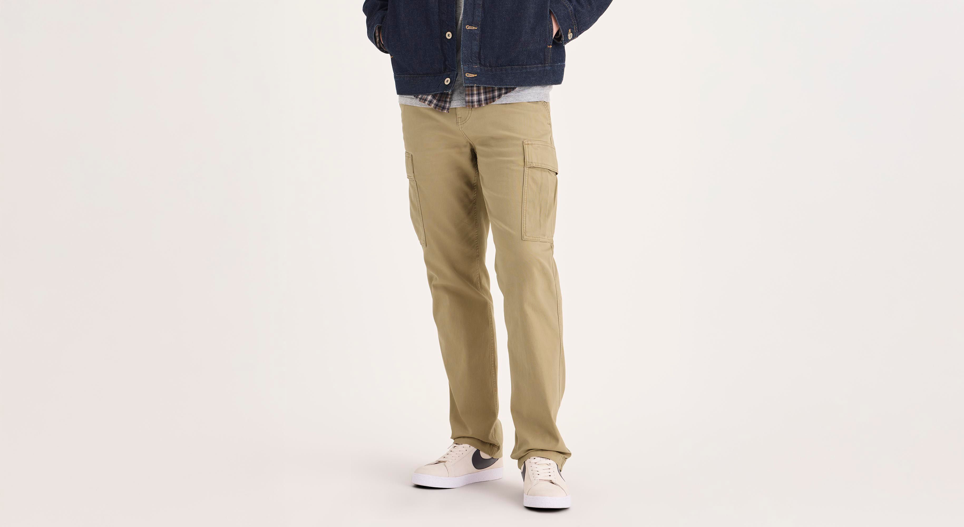 Dockers Utility pantalon cargo droit beige toile coton