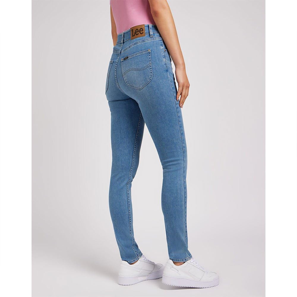 Lee High Rise Skinny jean femme Sugar Cloud 38W 33L