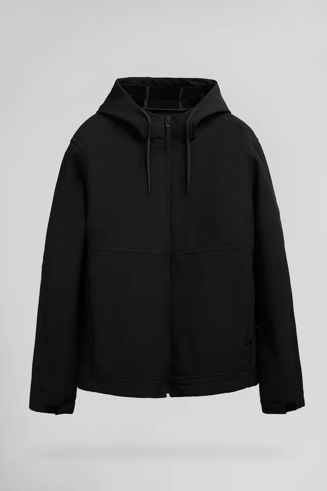 Teddy Smith B-Renzo blouson noir softshell capuche