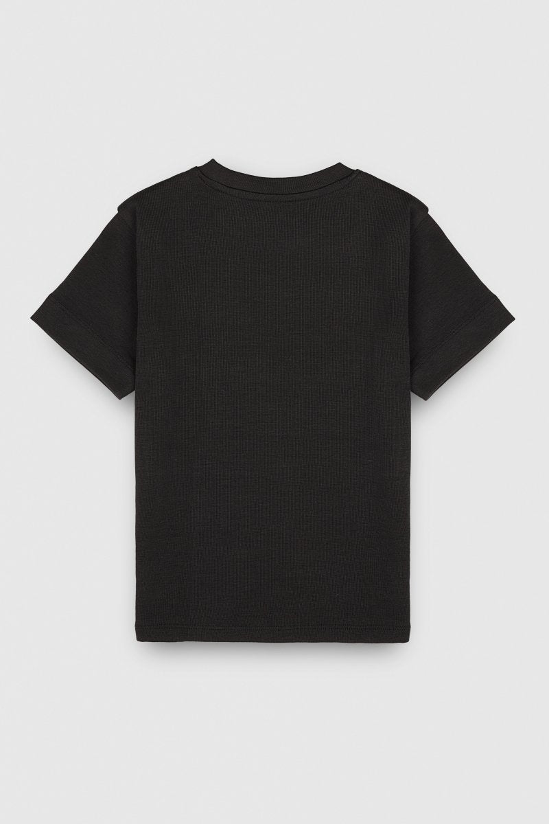 Teddy Smith T-RIBOU MC JR t-shirt fille noir