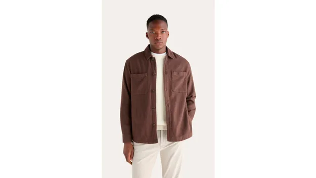 Dockers Overshirt Surchemise relaxed marron
