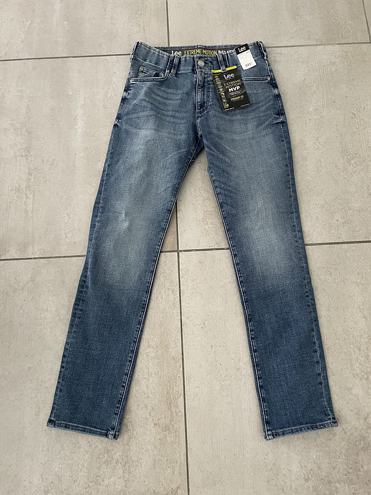 Lee MVP jean droit homme 42W/36L toile denim