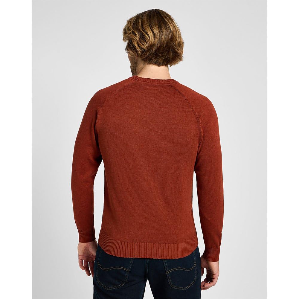 Lee Clean Raglan pull homme Sweet Maple coupe regular