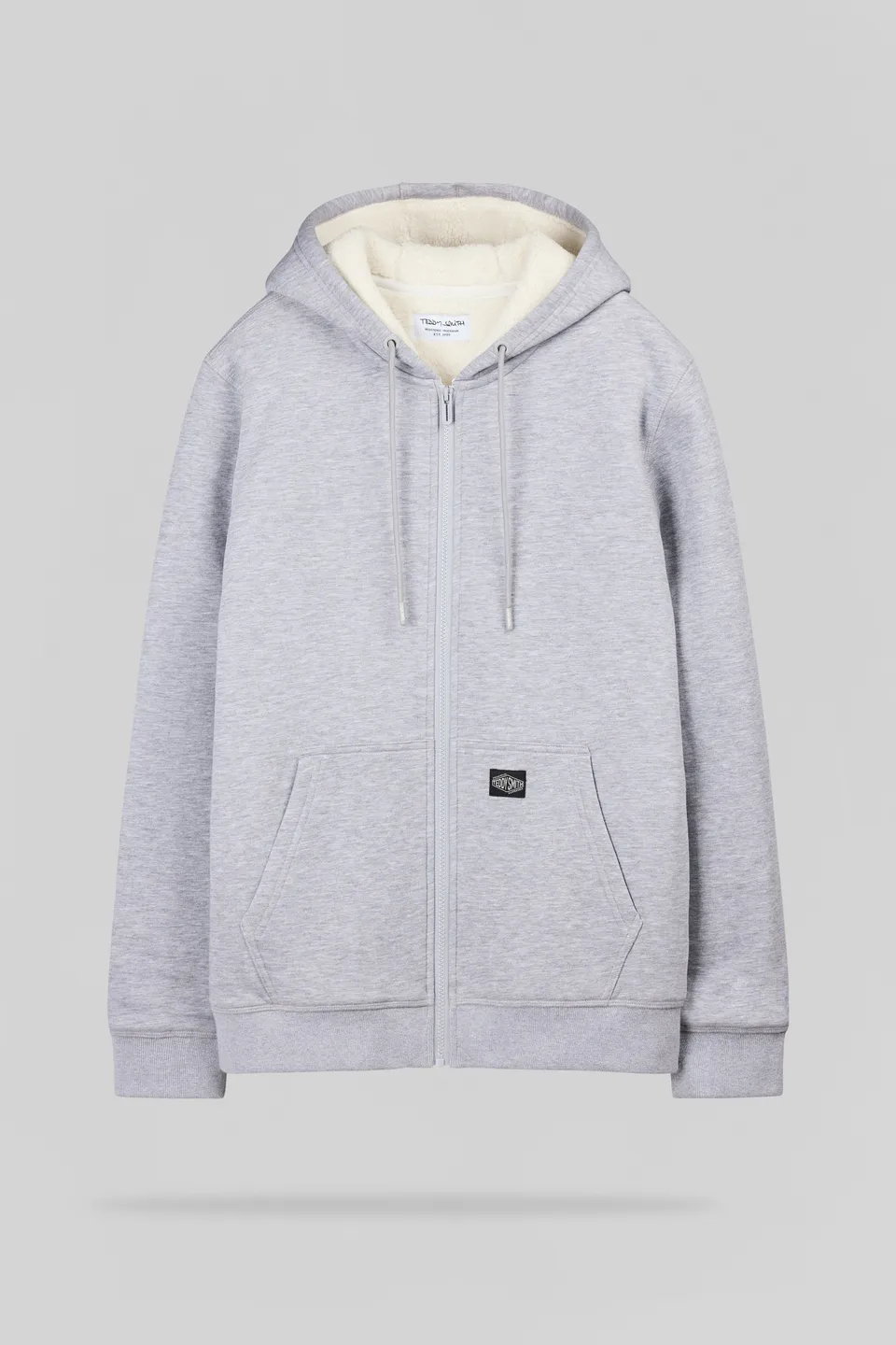 Teddy Smith G-Ony Hoody Zip gilet homme gris chiné