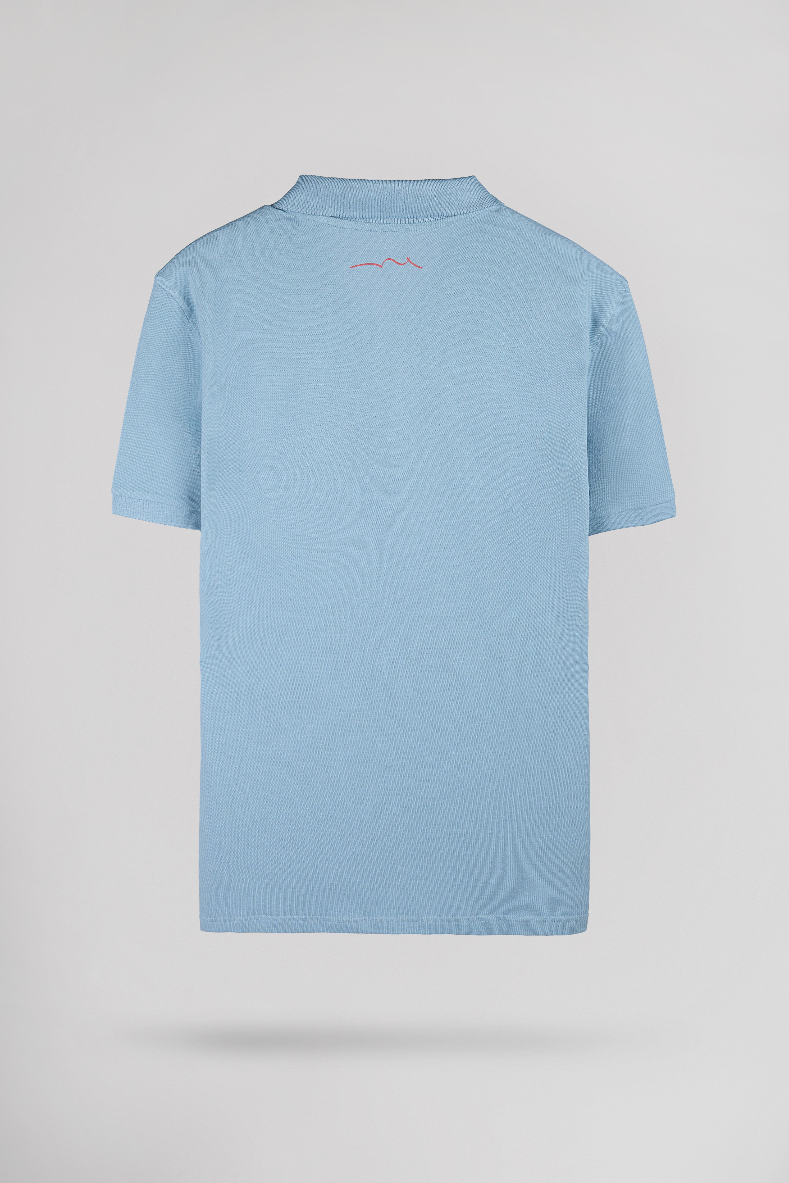 Teddy Smith P-Alban polo piqué bleu gris coton homme