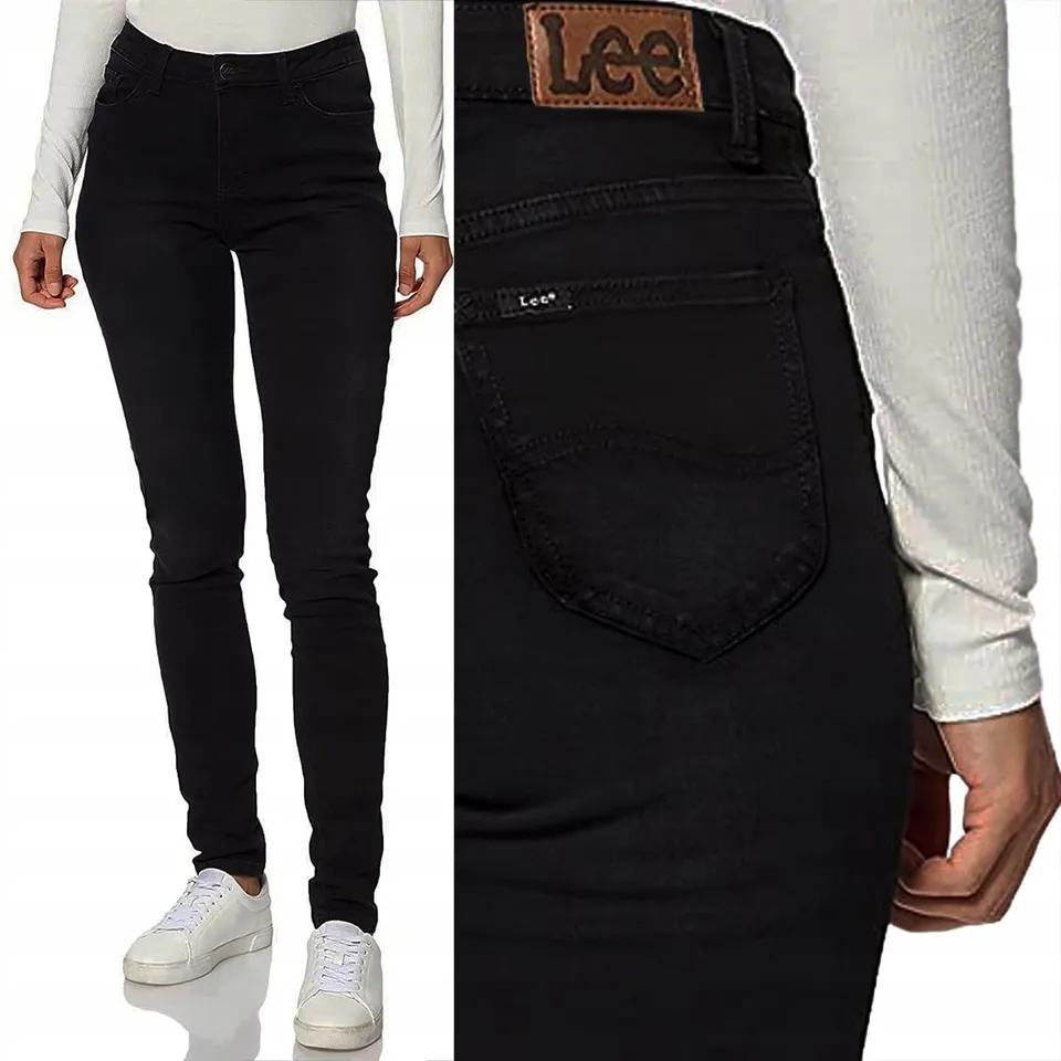 Lee Legendary Skinny jean femme noir 27W/33L ajusté