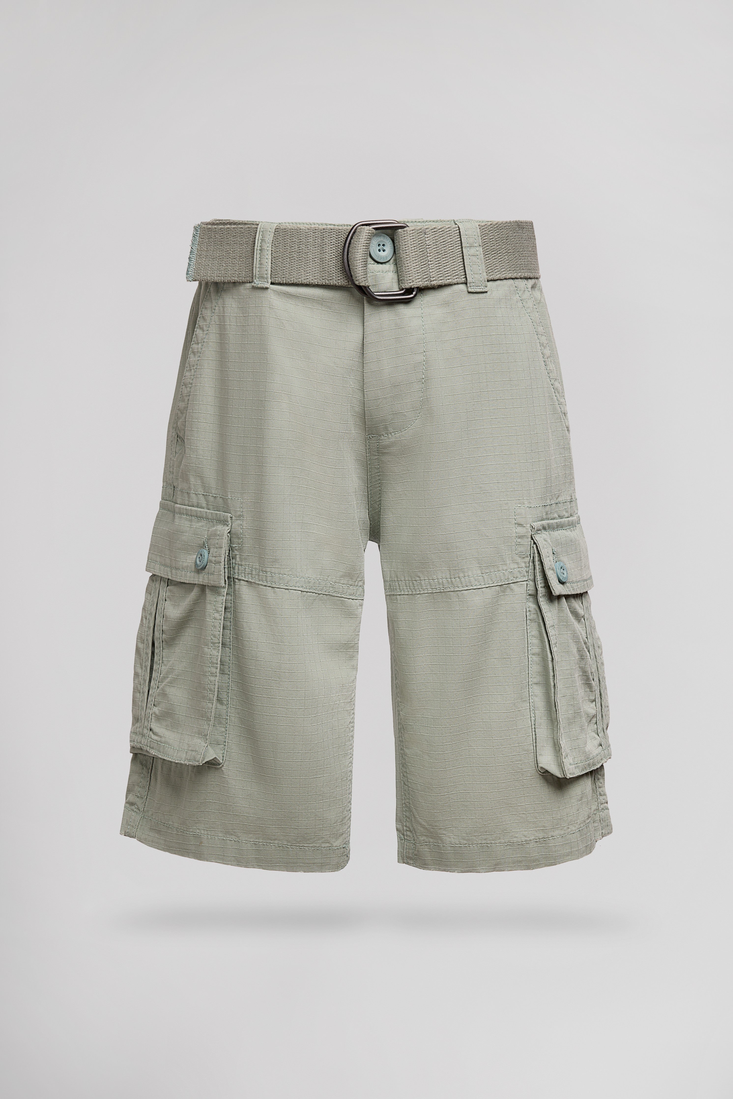Teddy Smith S-Moon Cargo SH JR short garçon iceberg green coton