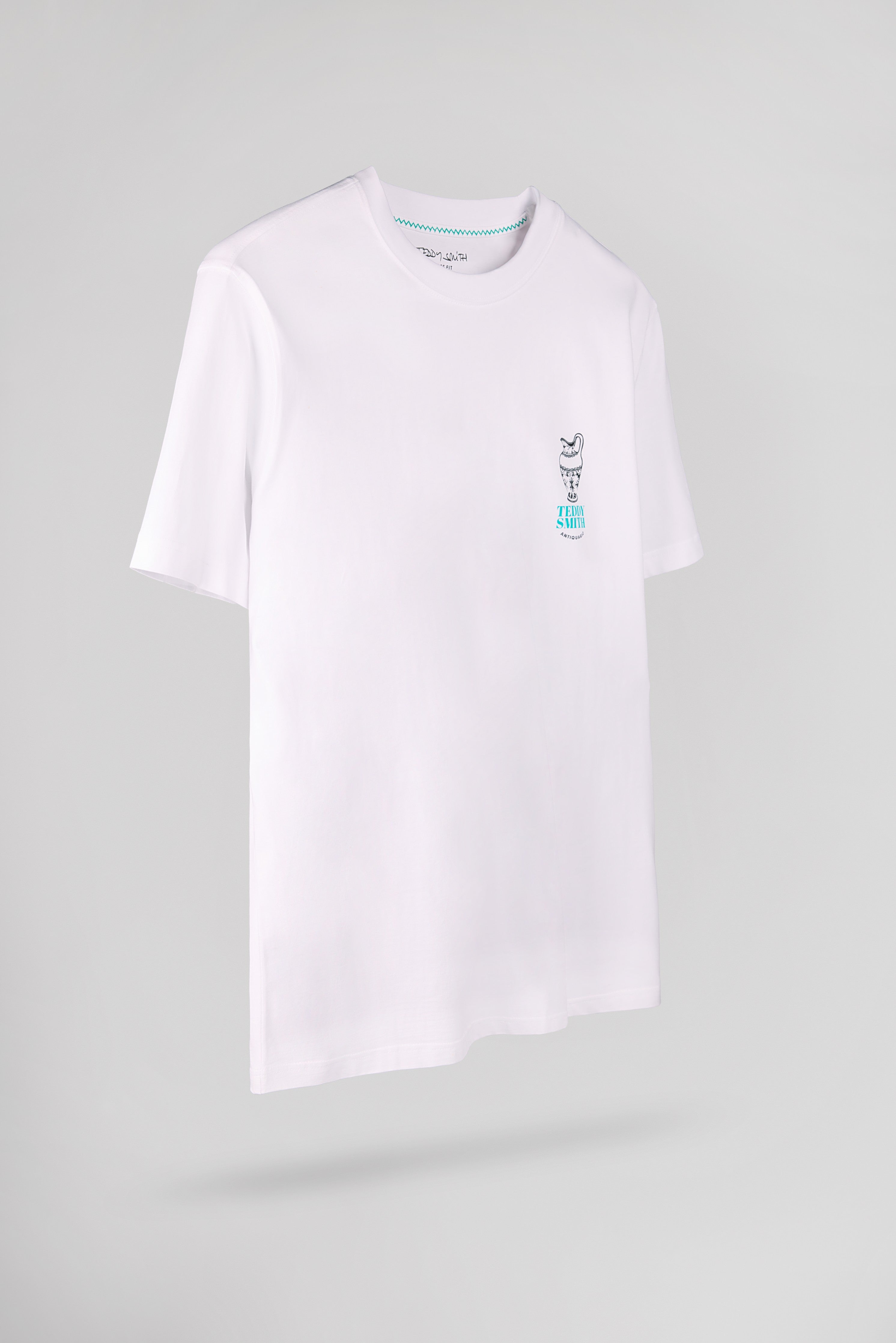 Teddy Smith T-Bis MC t-shirt homme blanc ample