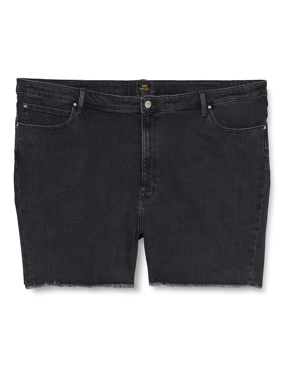 Lee Boyfriend short femme noir grande taille denim