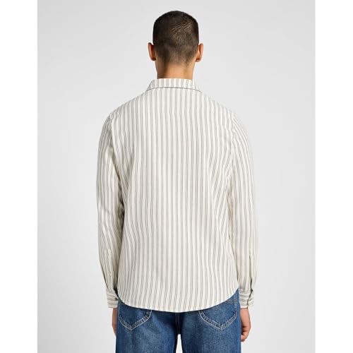 Lee Clean Western chemise homme écru regular coton