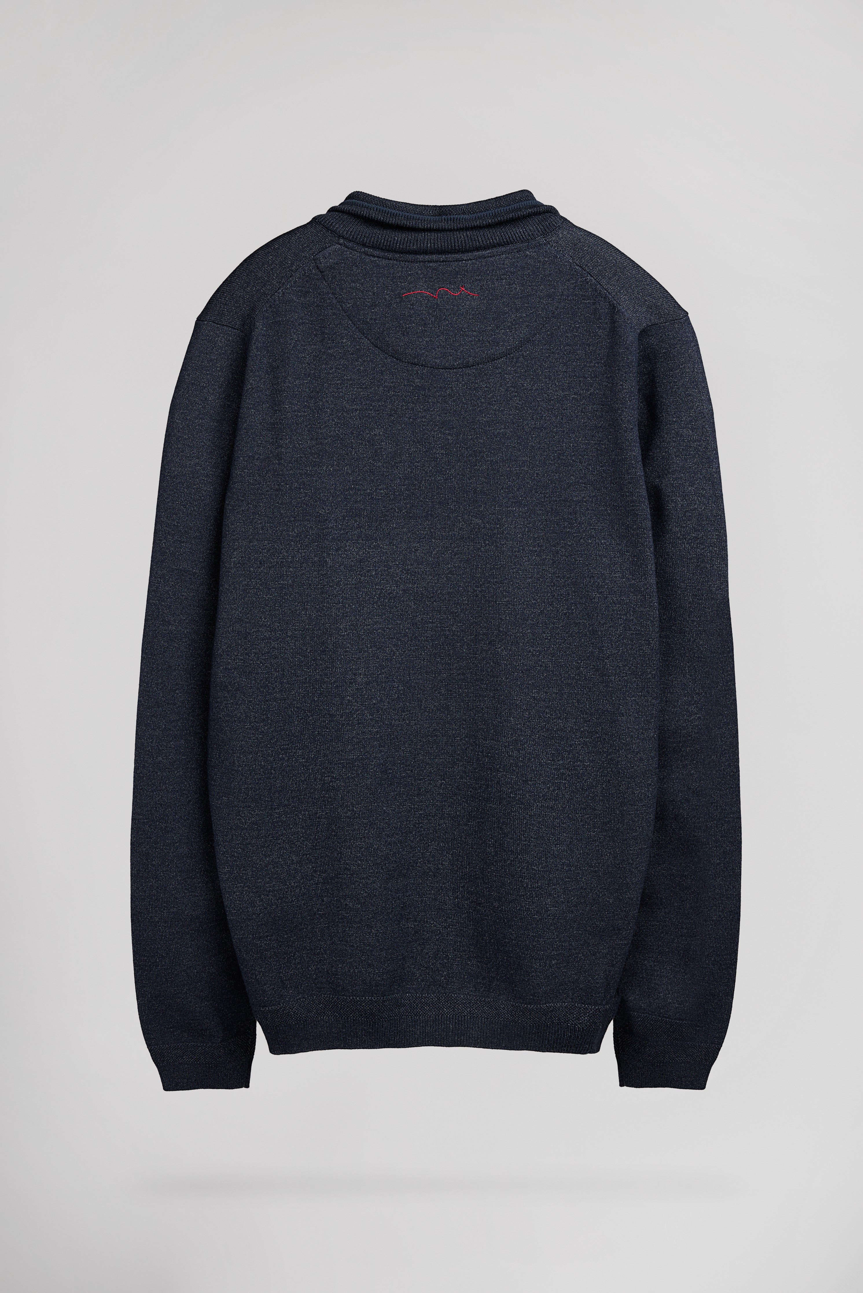 Teddy Smith P-Marty 2 pull col zippe total navy chine