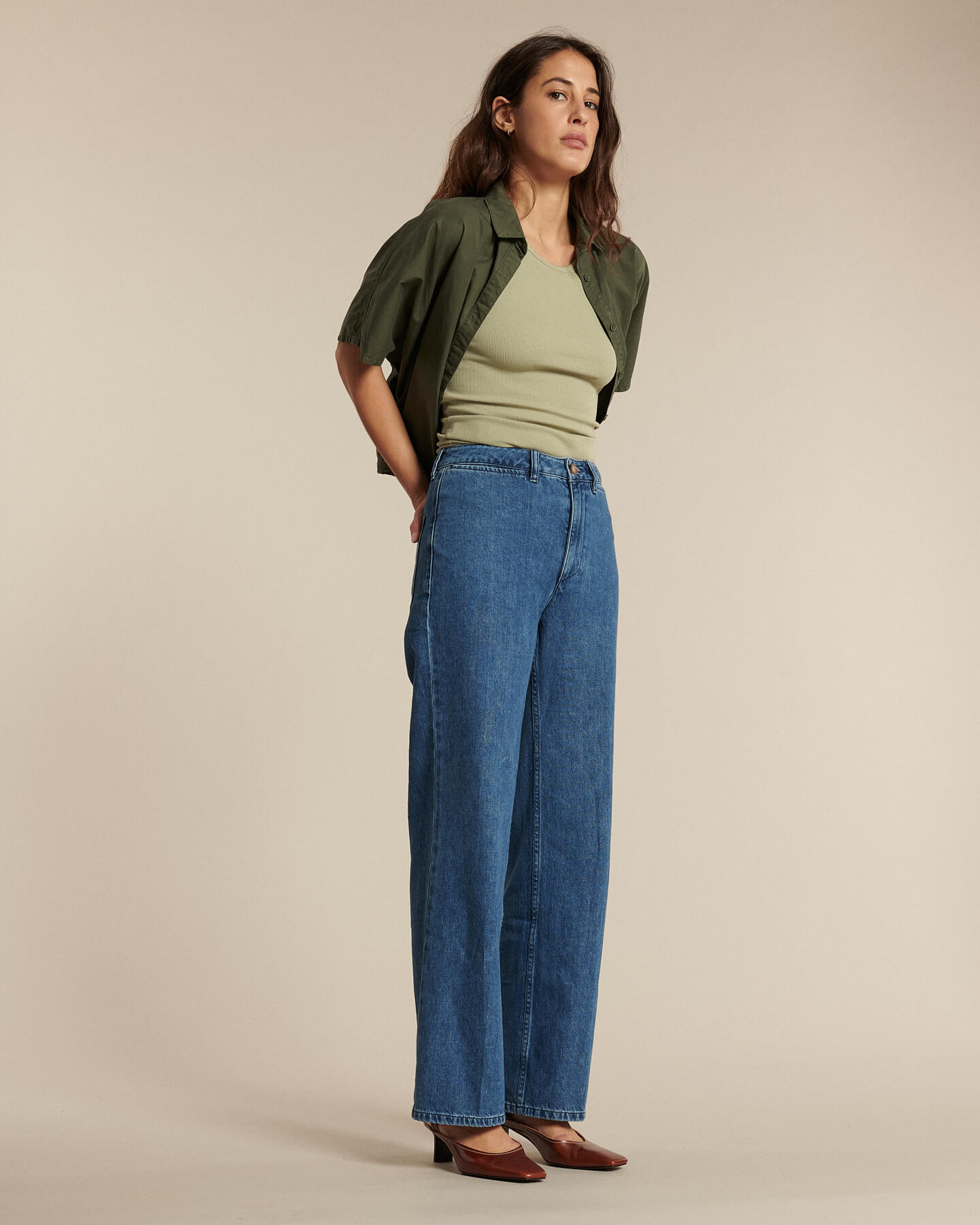 Labdip Swann IN31 Mid Blue jean large bleu moyen