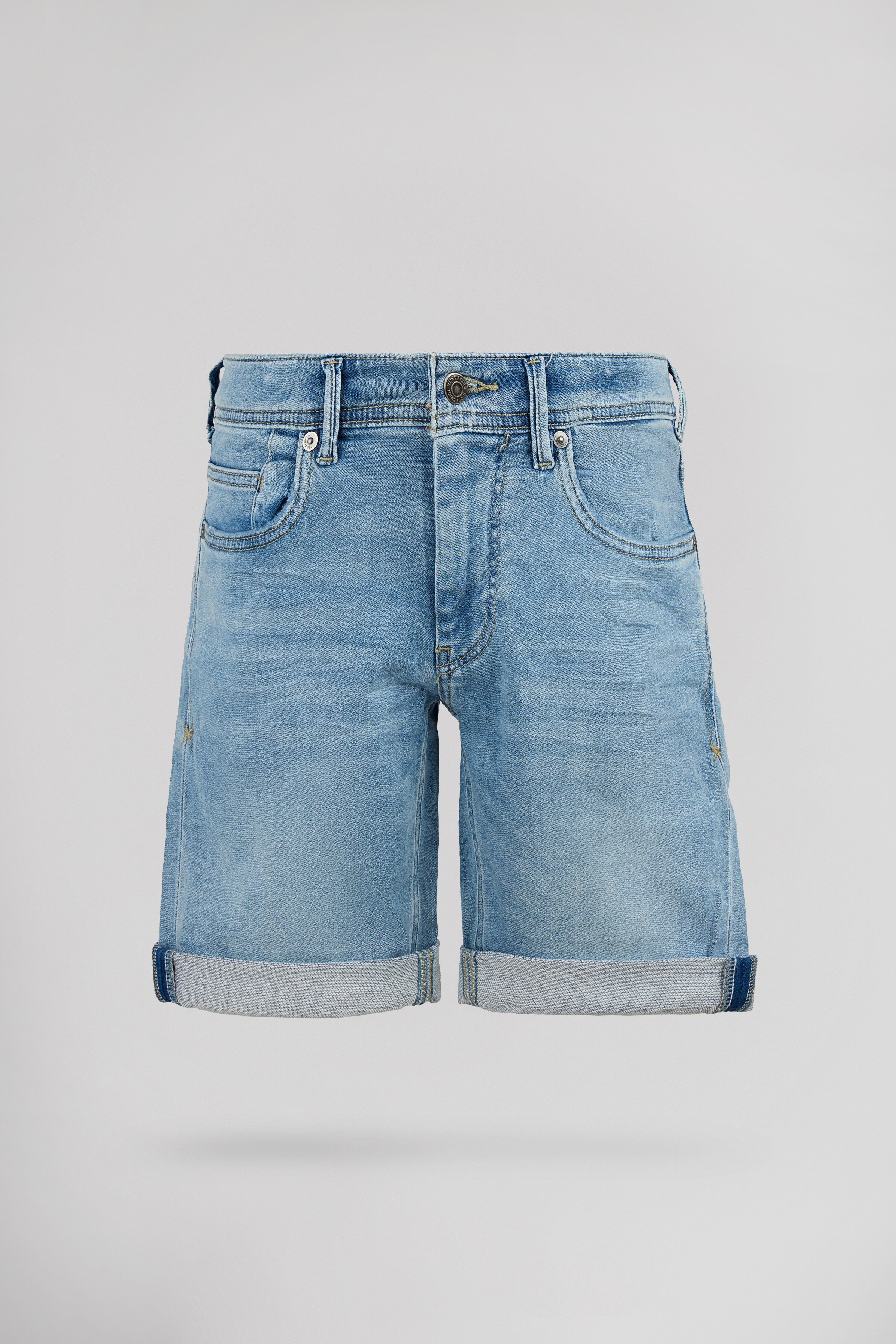 Teddy Smith Scotty 3 Jr bermuda garçon denim délavé
