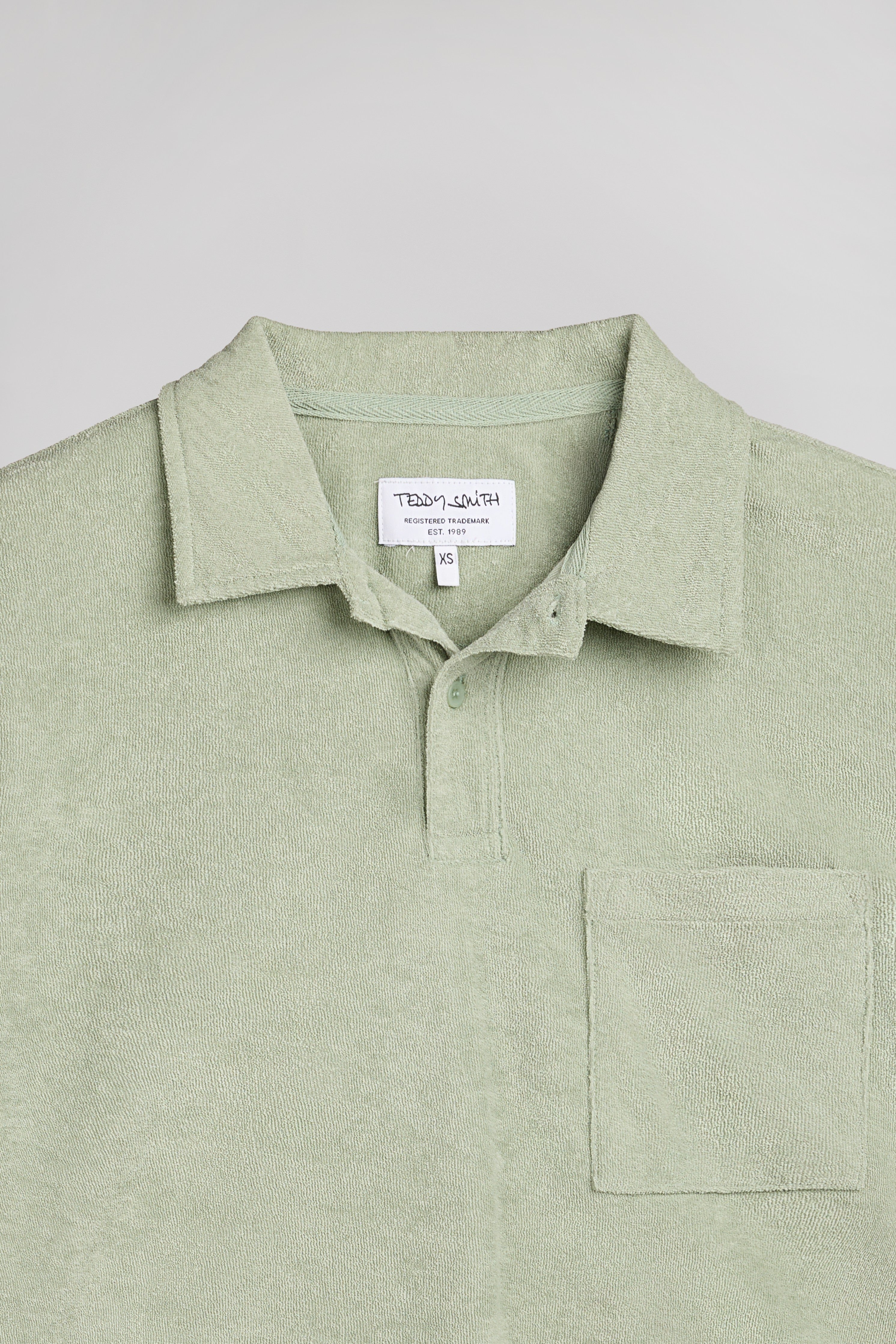 Teddy Smith P-Bobbles MC polo garçon vert iceberg