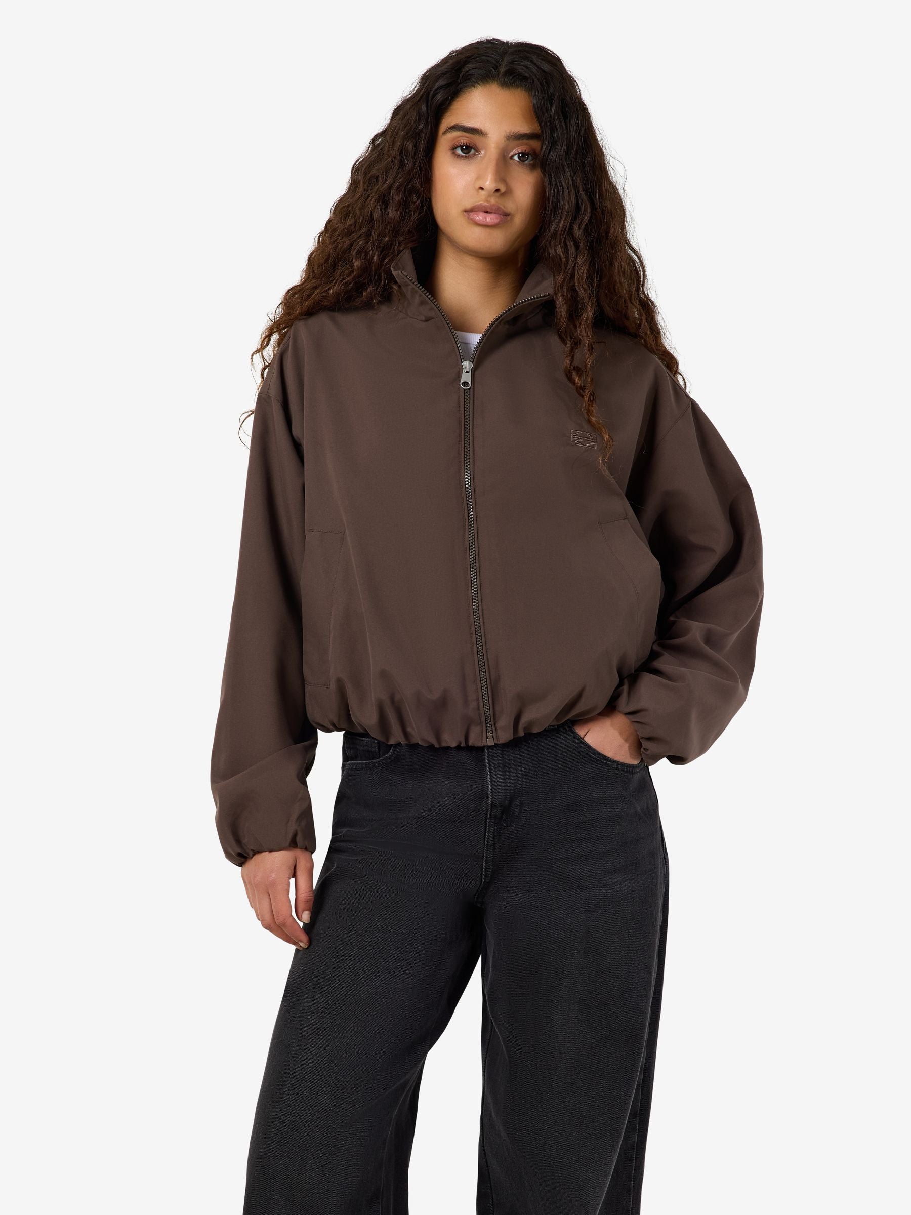 Noisy May Nmelina blouson aviateur brodé zippé