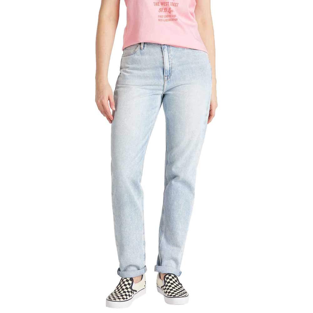 Lee Mom Straight jean femme Mid Booster taille haute
