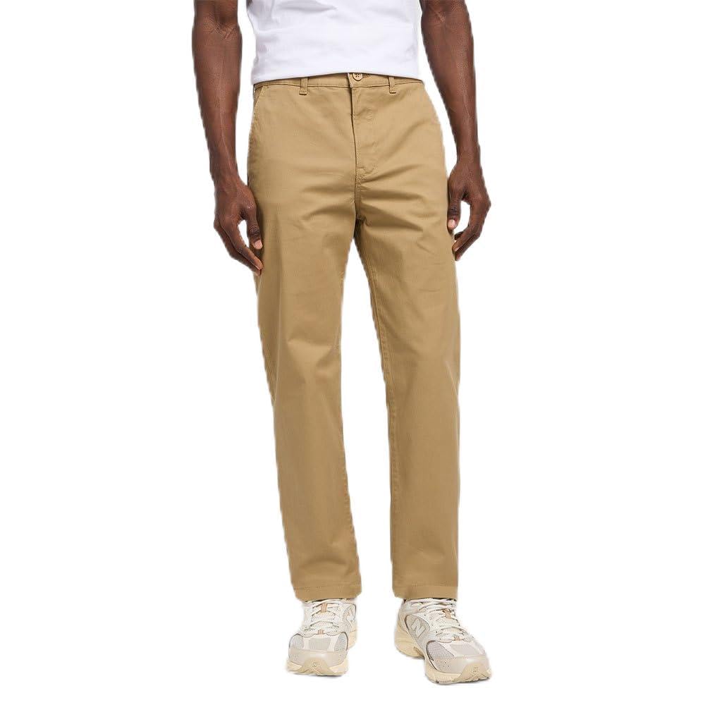 Lee Regular Chino Homme Argile 33W/30L Coupe Droite