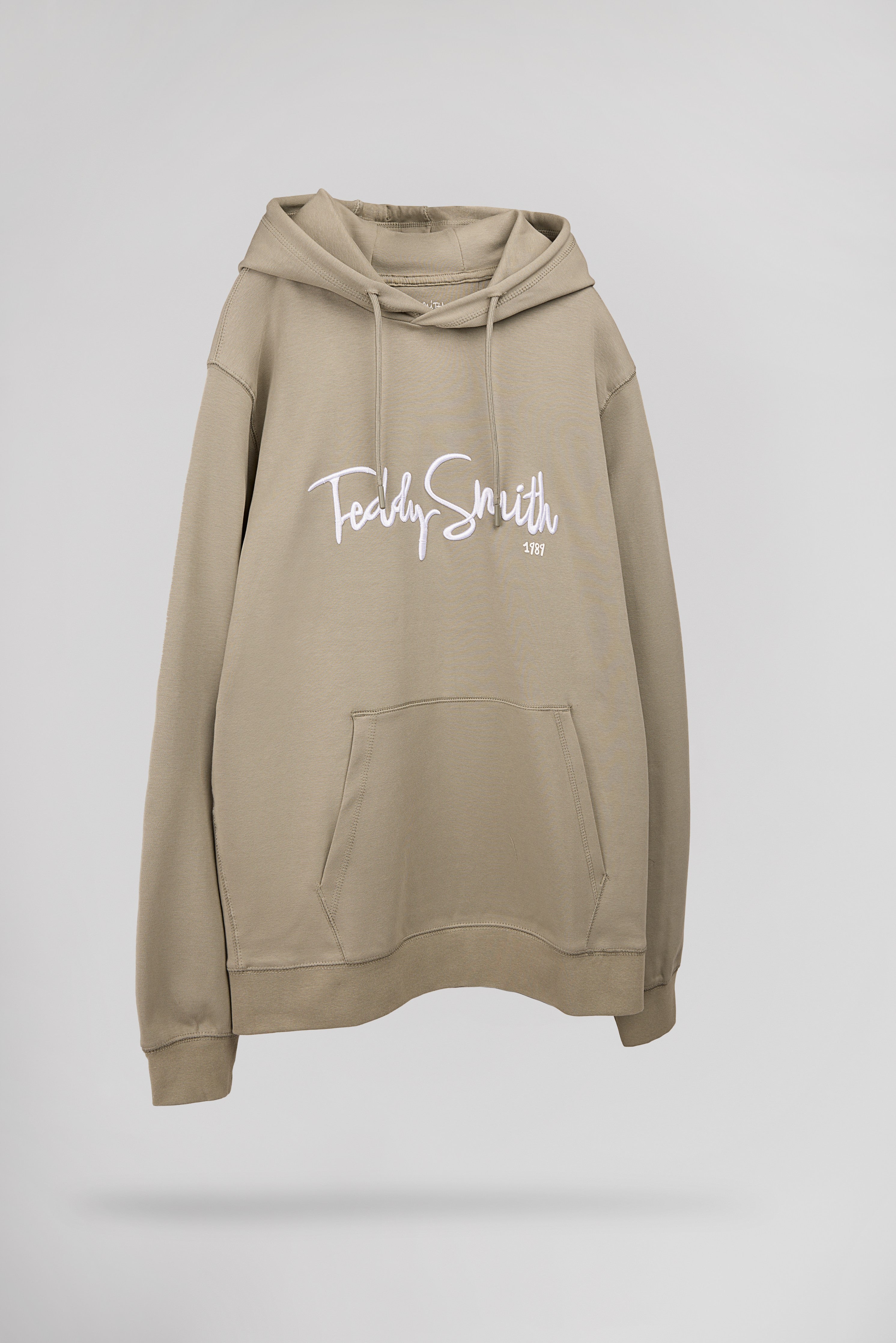 Teddy Smith S-Evry Hoody sweat capuche kaki brossé