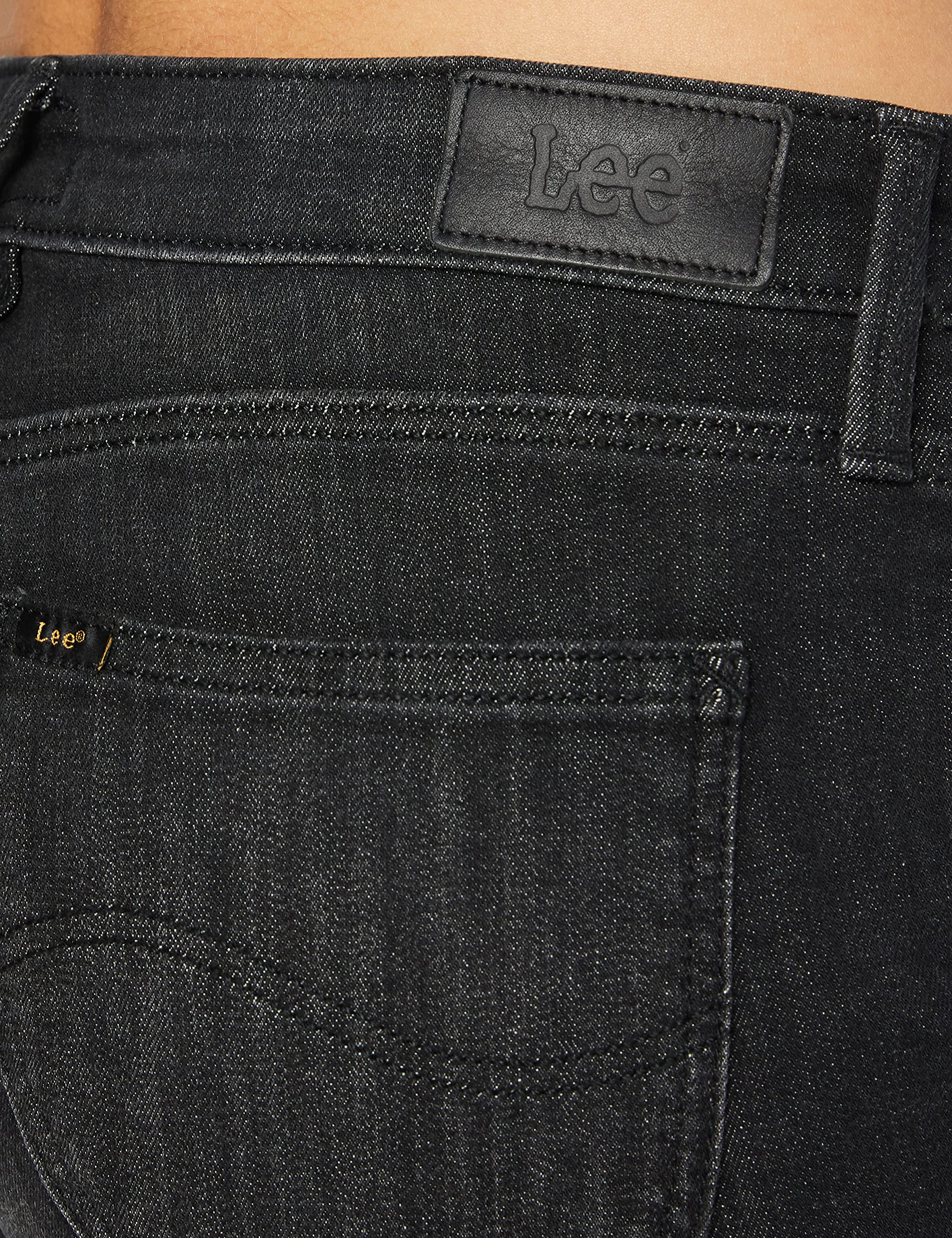 Lee Scarlett jean skinny noir Black Orrick 28/33