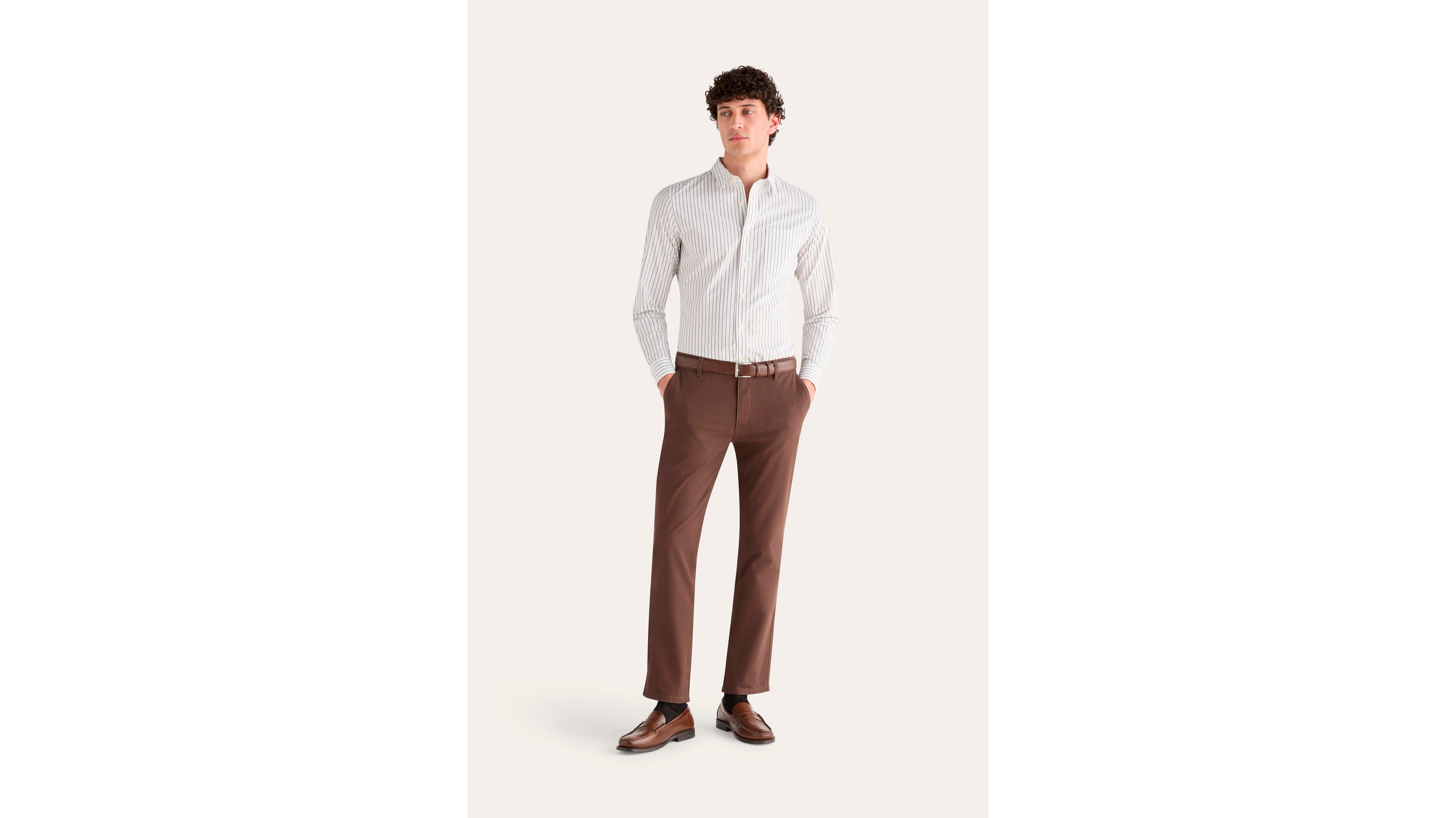 Dockers Ultimate chemise slim blanche homme