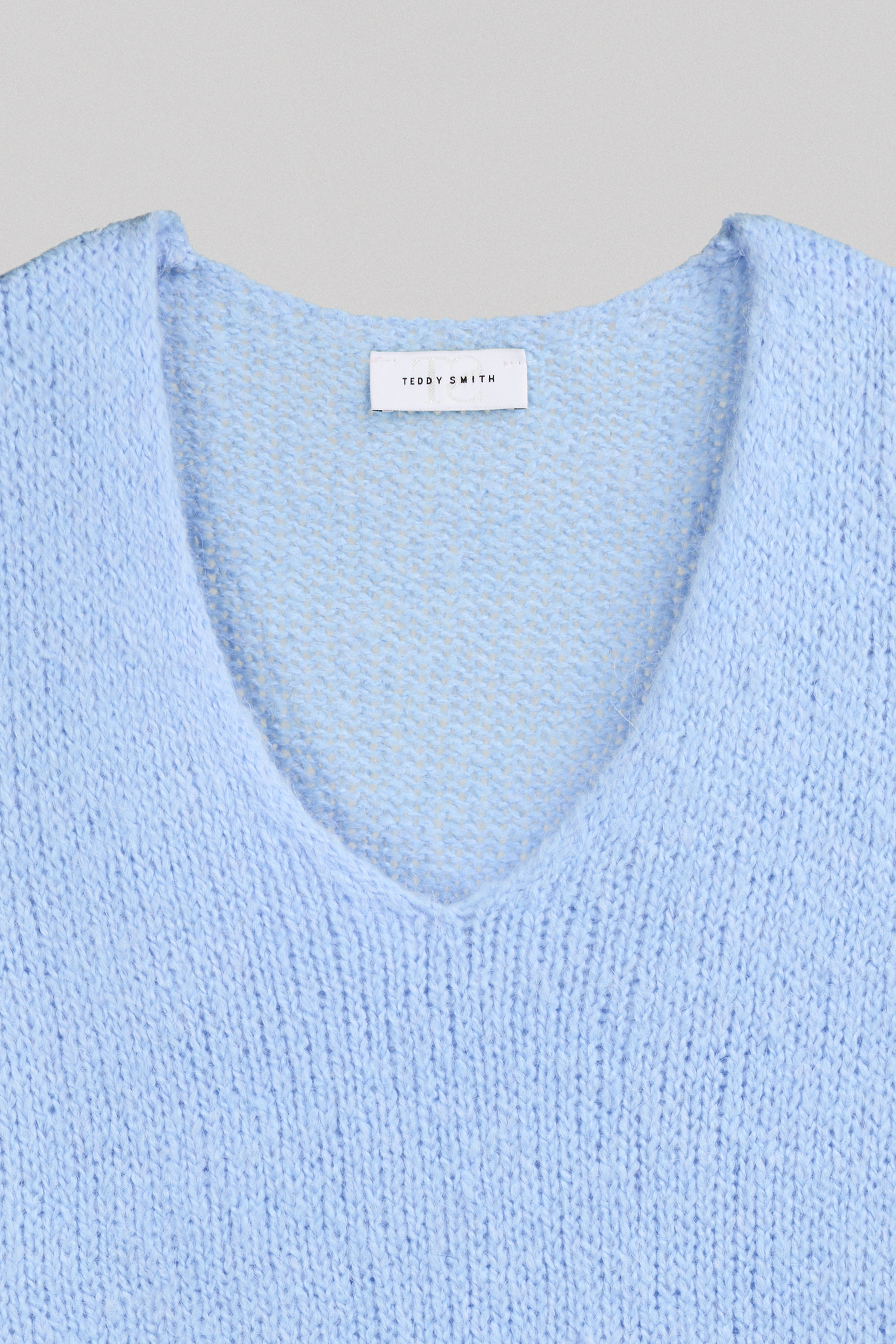 Teddy Smith P-Molia pull sans manches bleu ciel