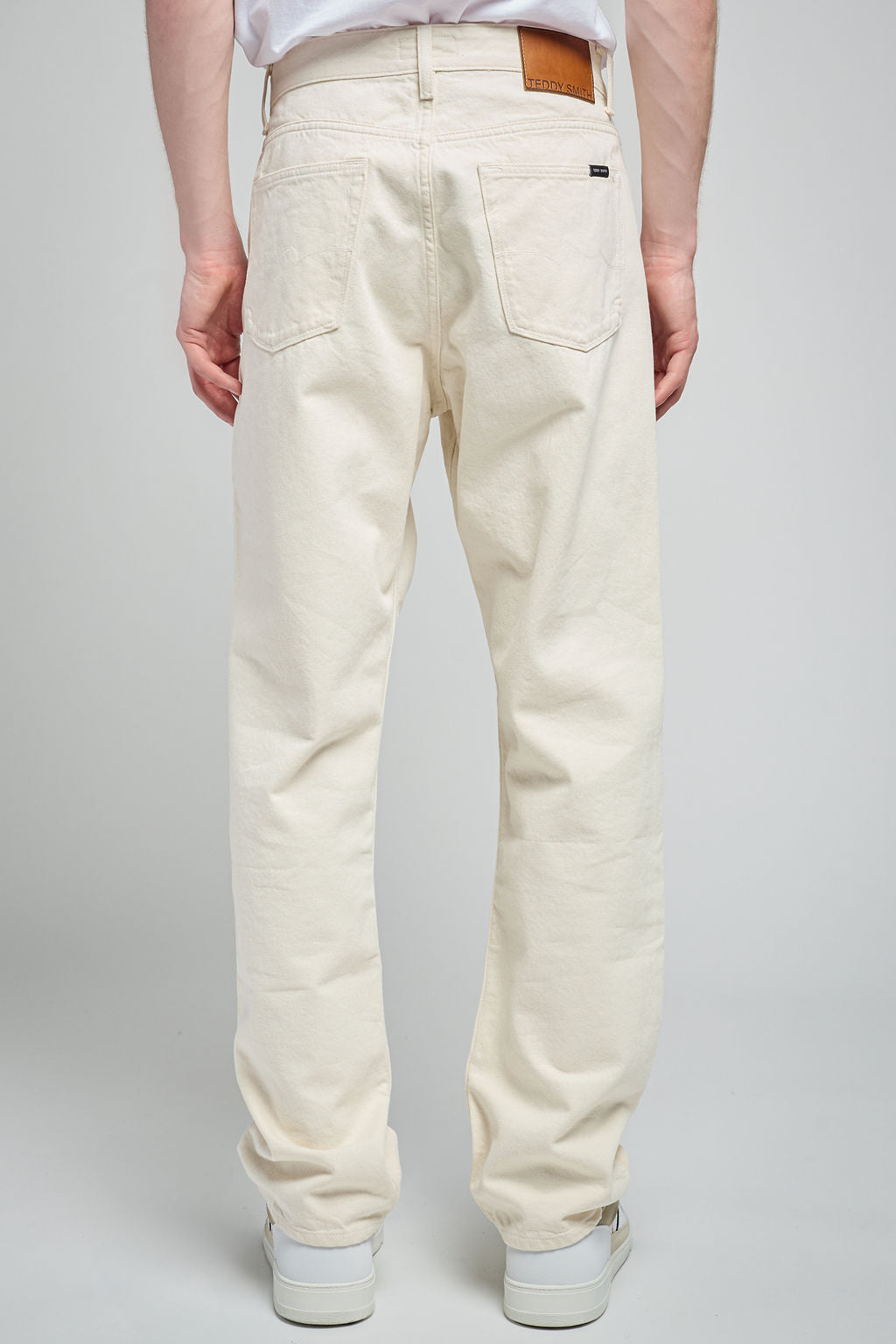 Teddy Smith Falcon Memphis L32 jean homme écru relaxed