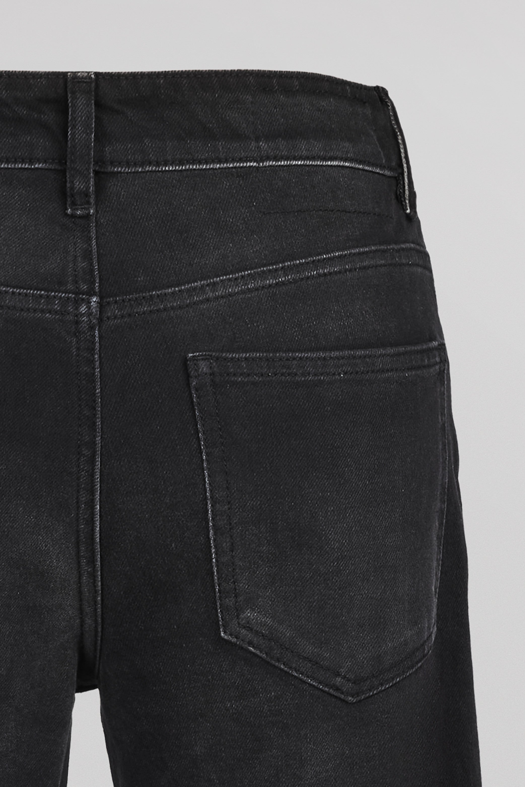 Teddy Smith Boyfriend Black Used jean droit noir femme