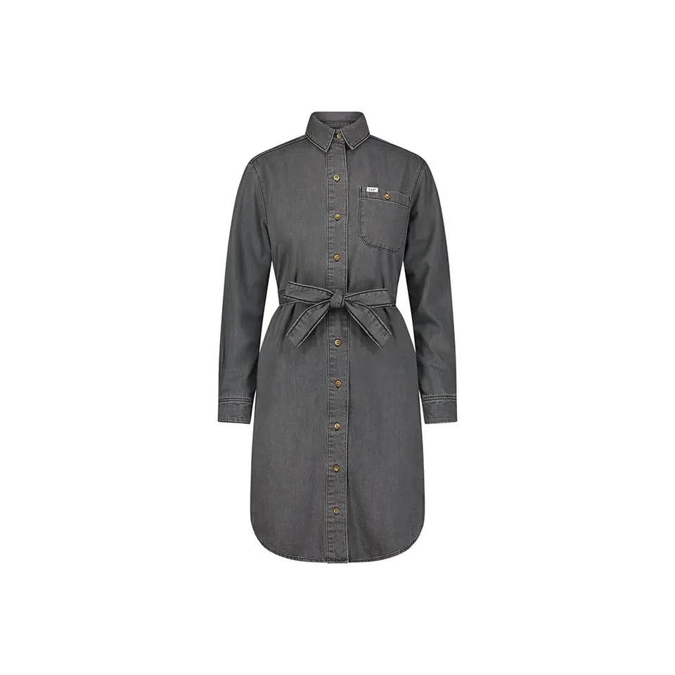 Lee All Purpose robe-chemise femme S bleu chemise longue