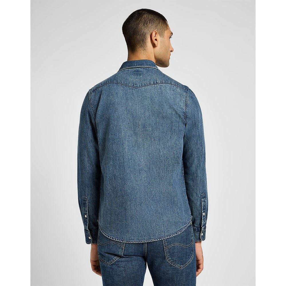 Lee Regular Western chemise homme noire coupe regular coton