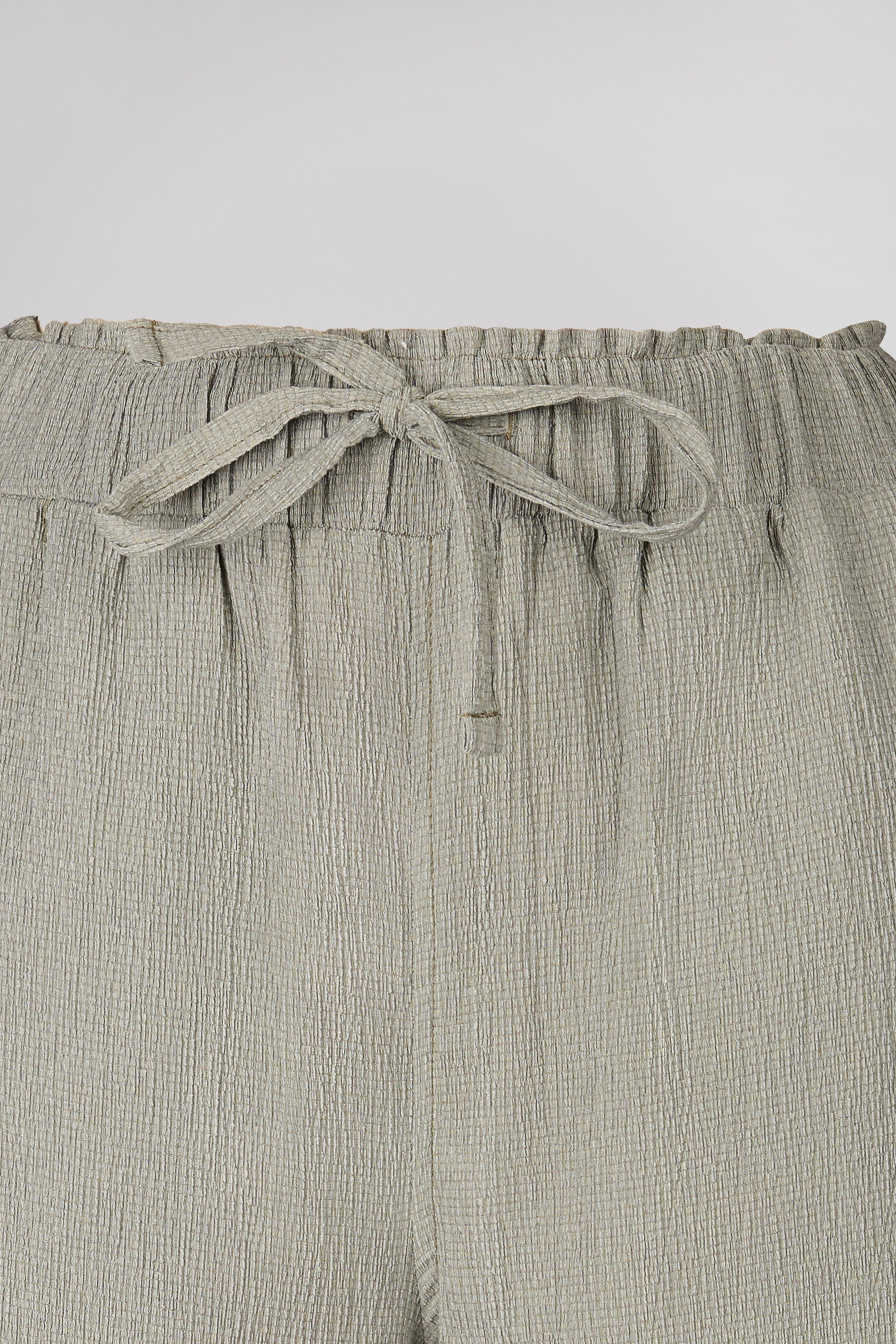 Teddy Smith P-Lynet pantalon large femme kaki bleach