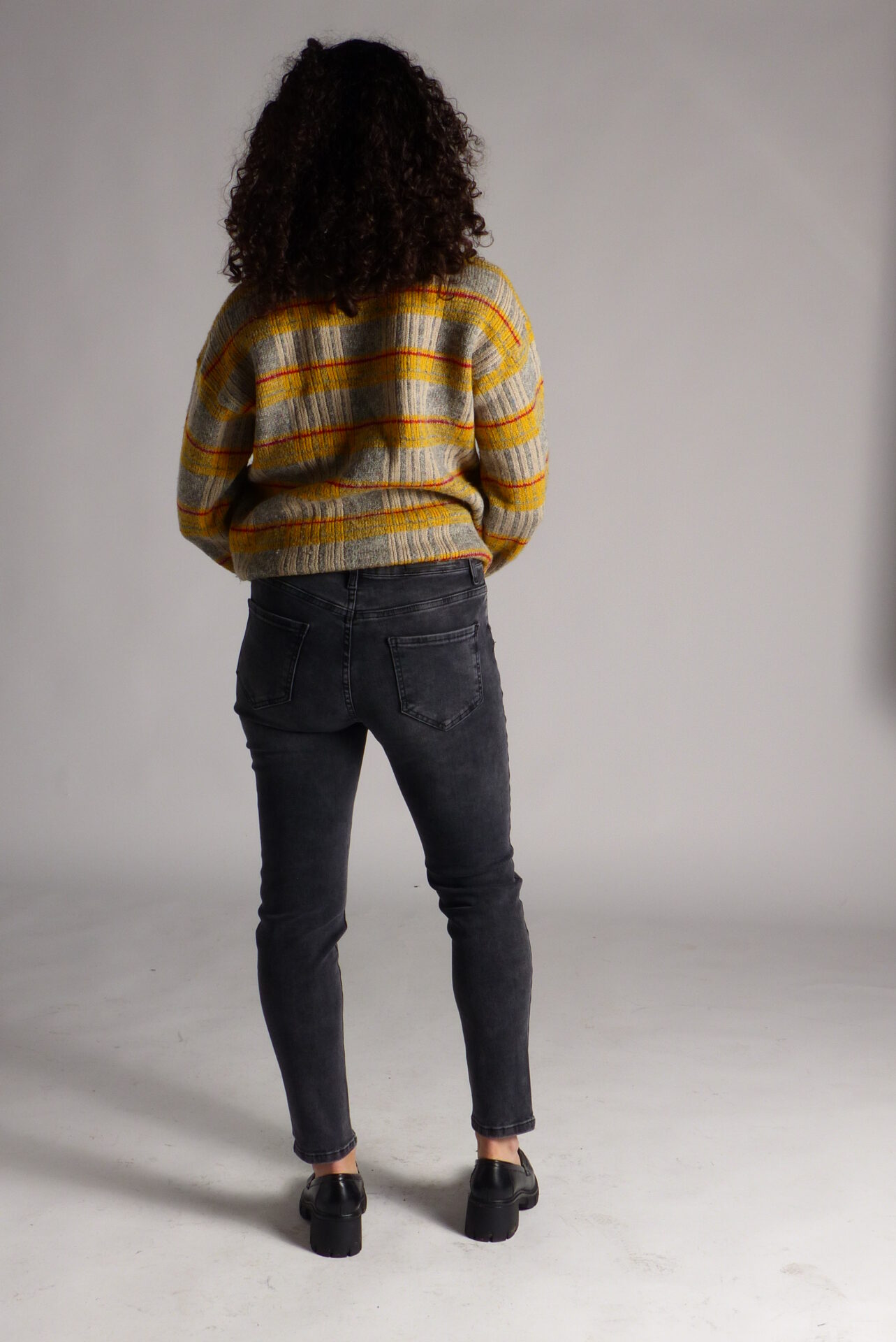 AA Spontané Slim jean slim noir délavé stretch confort