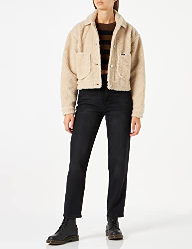 Lee Sherpa veste femme écru XXL cropped