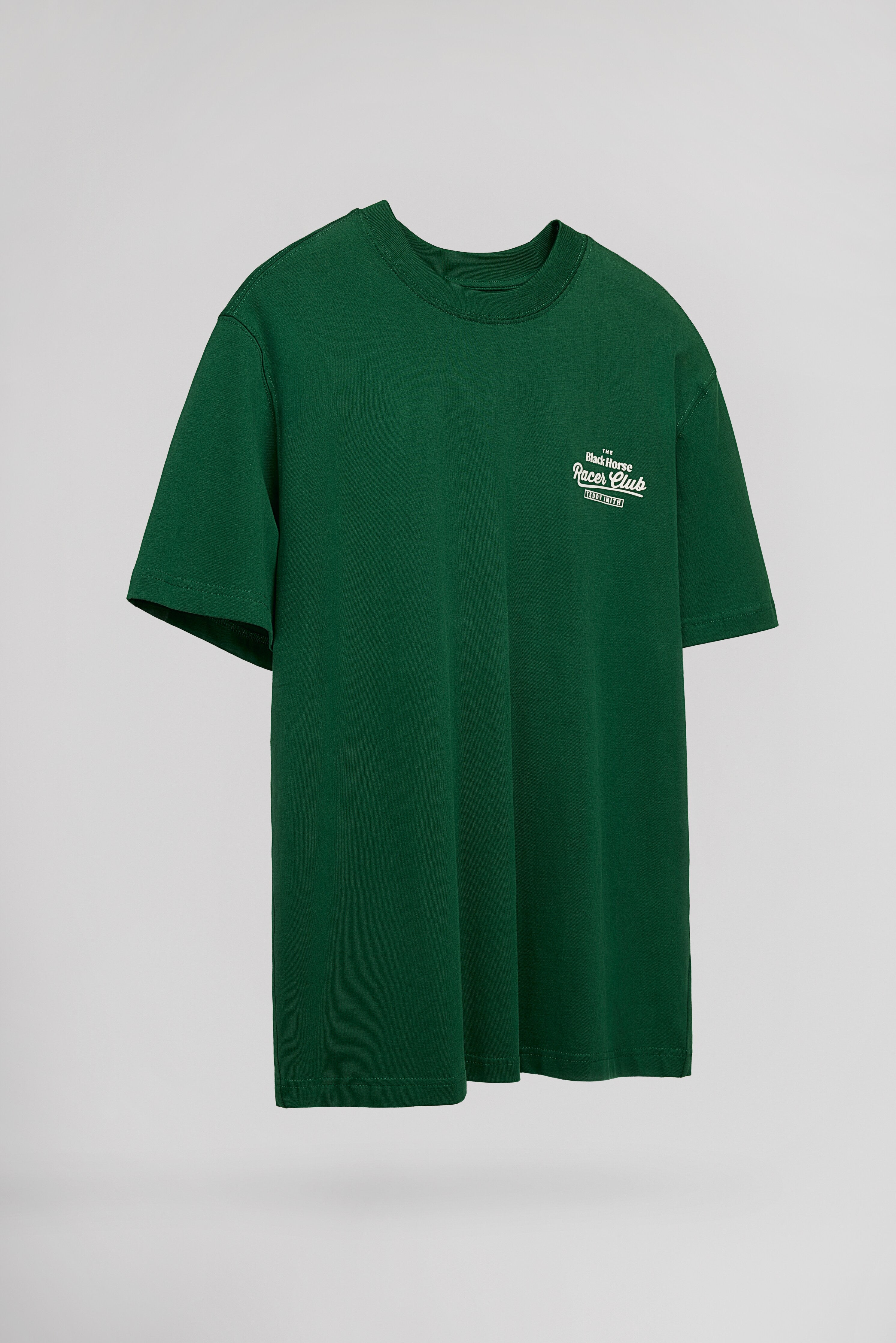 Teddy Smith T-Racer MC t-shirt homme vert coupe ample