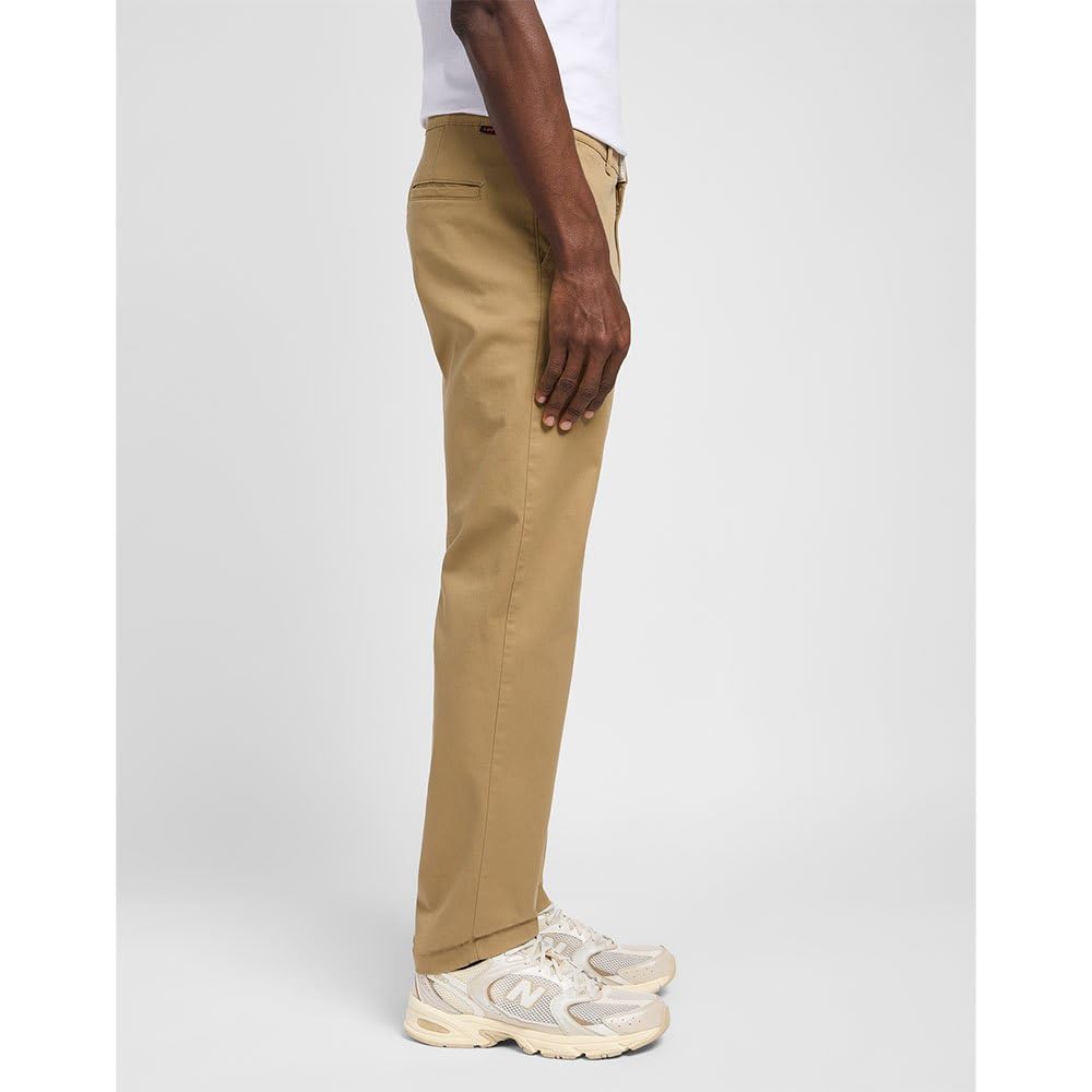 Lee Regular Chino Homme Argile 33W/30L Coupe Droite